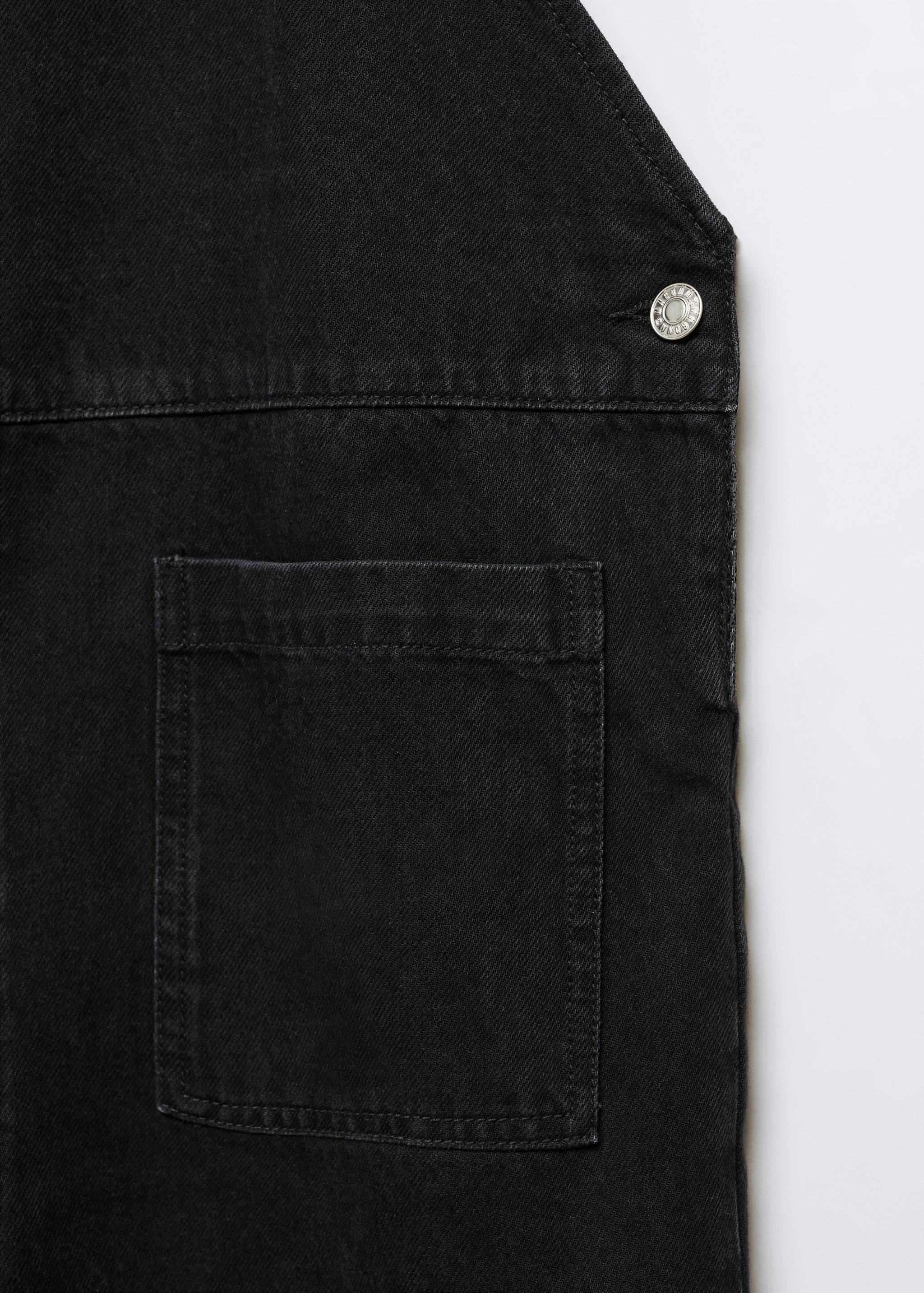 妈咪牛仔布工装裤 - null