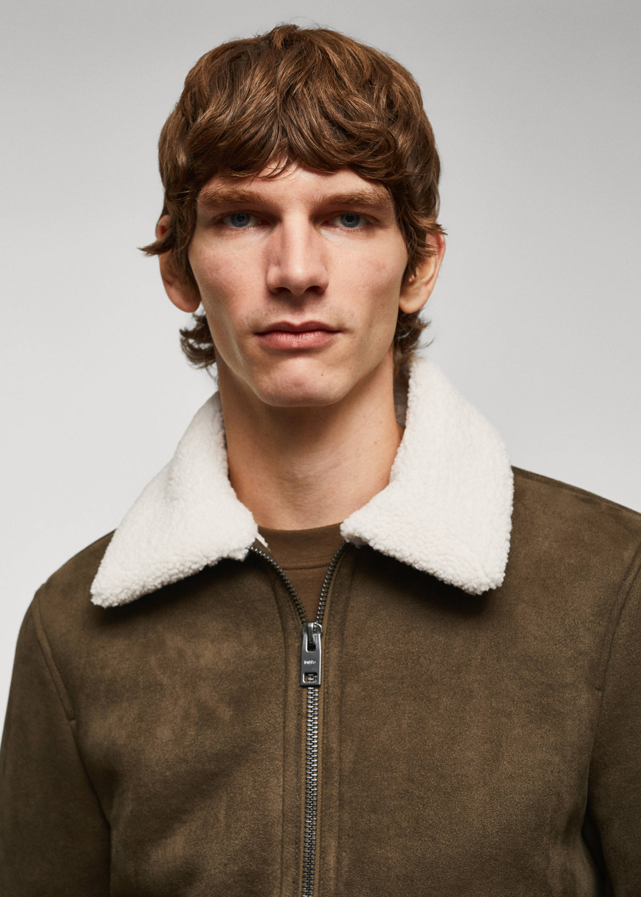 Double-face shearling jacket - Details of the article 1