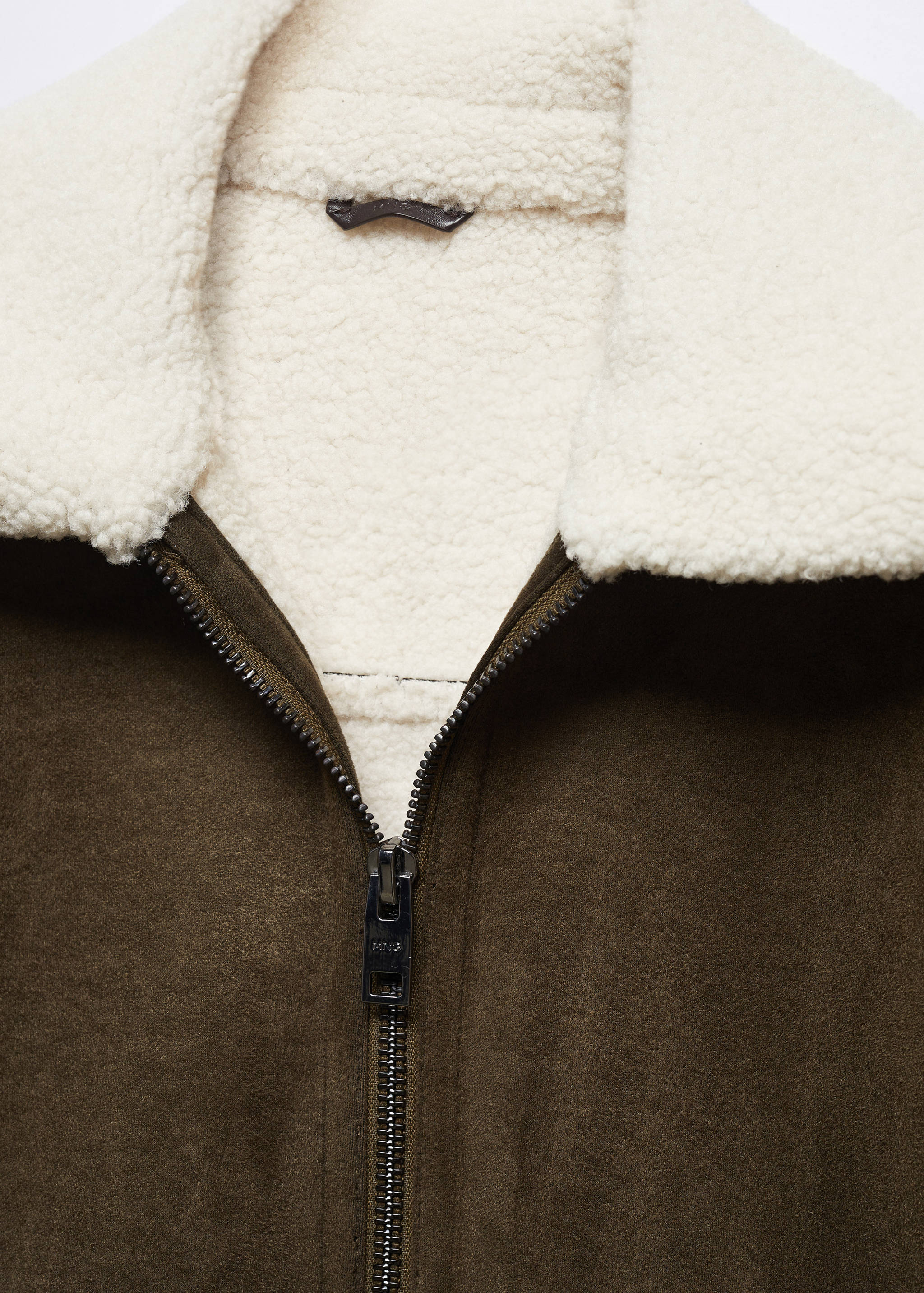 Double-face shearling jacket - Details of the article 8