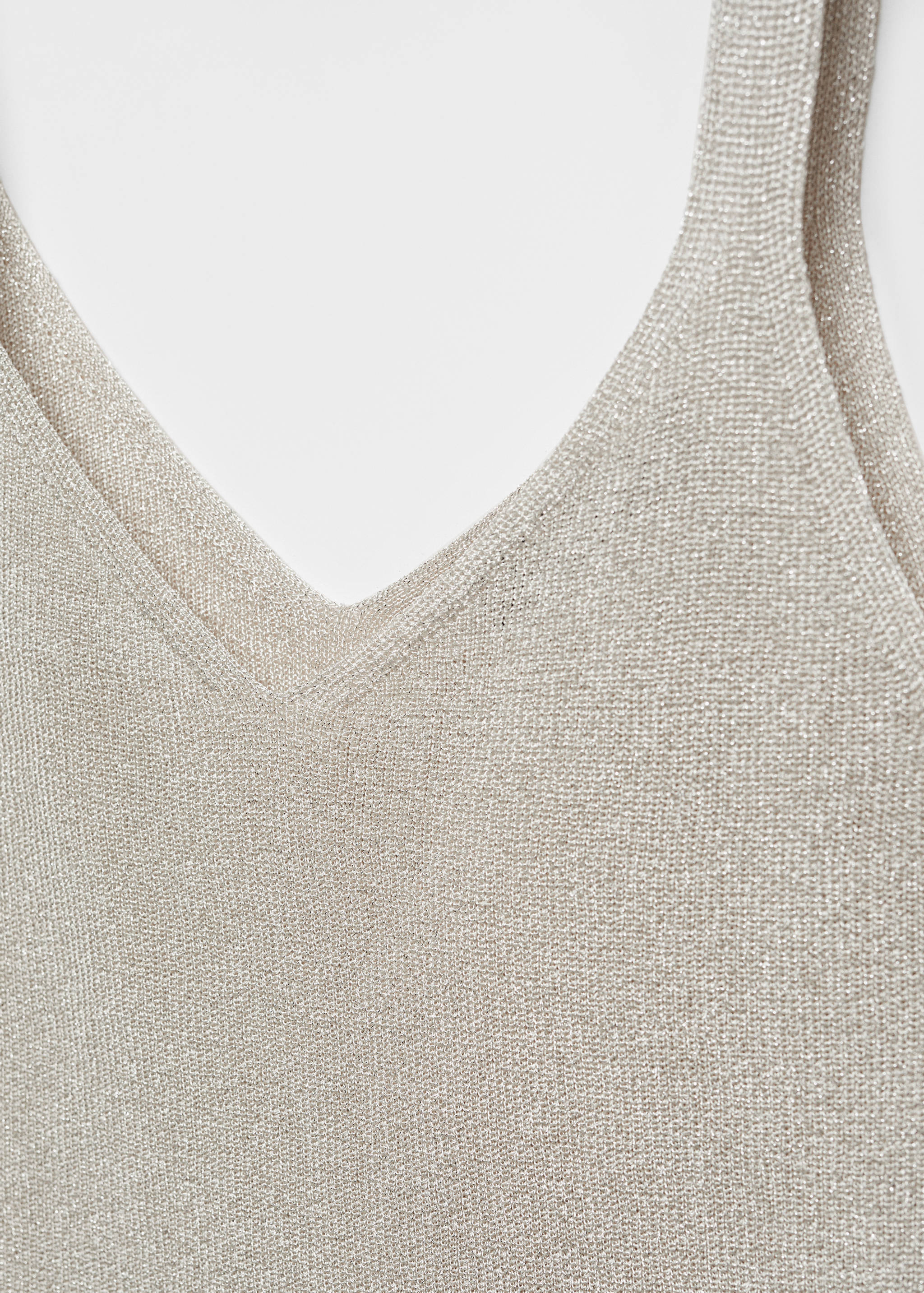 Lurex knitted top - Details of the article 8