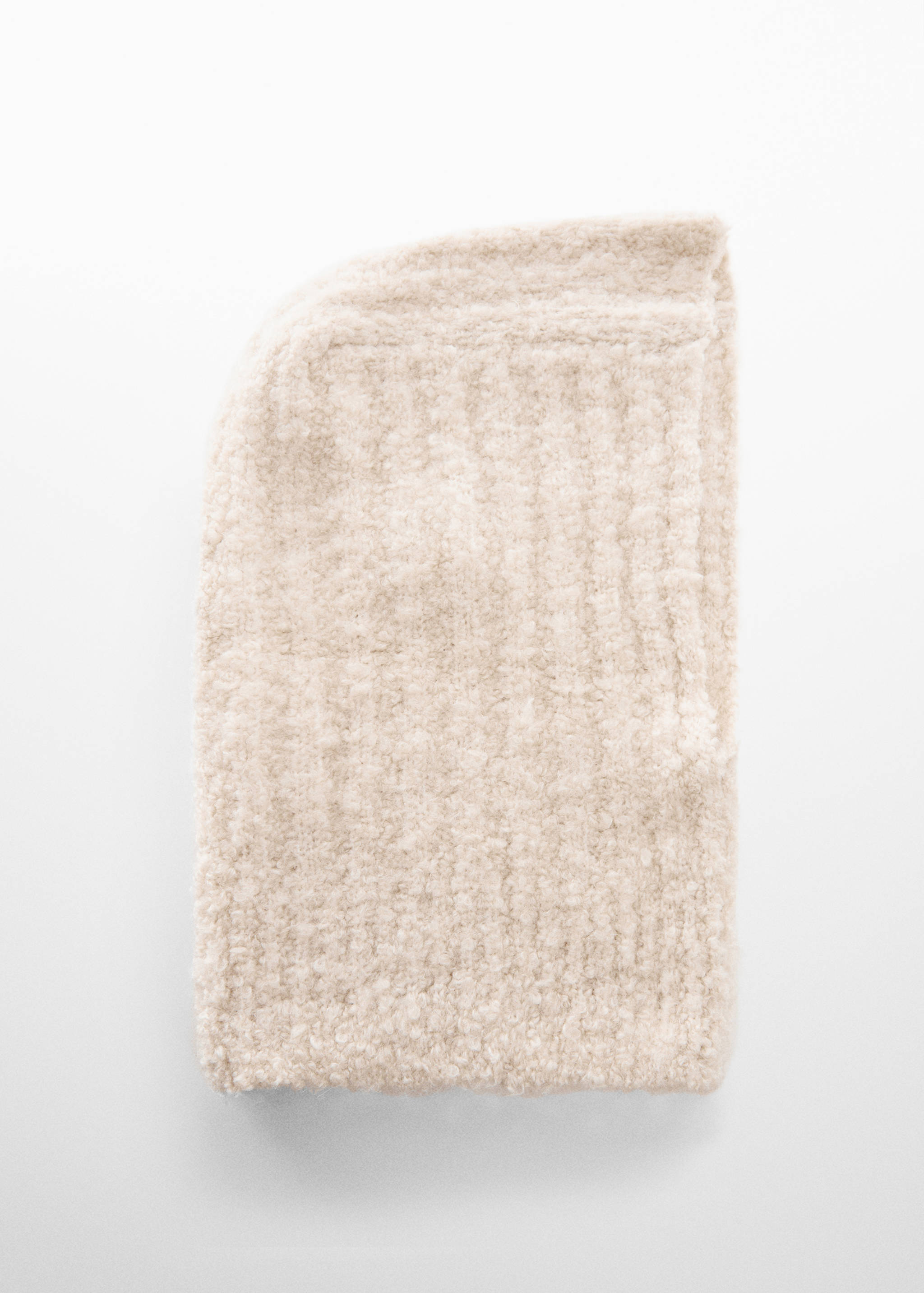 Вязаная балаклава - Изделие без модели