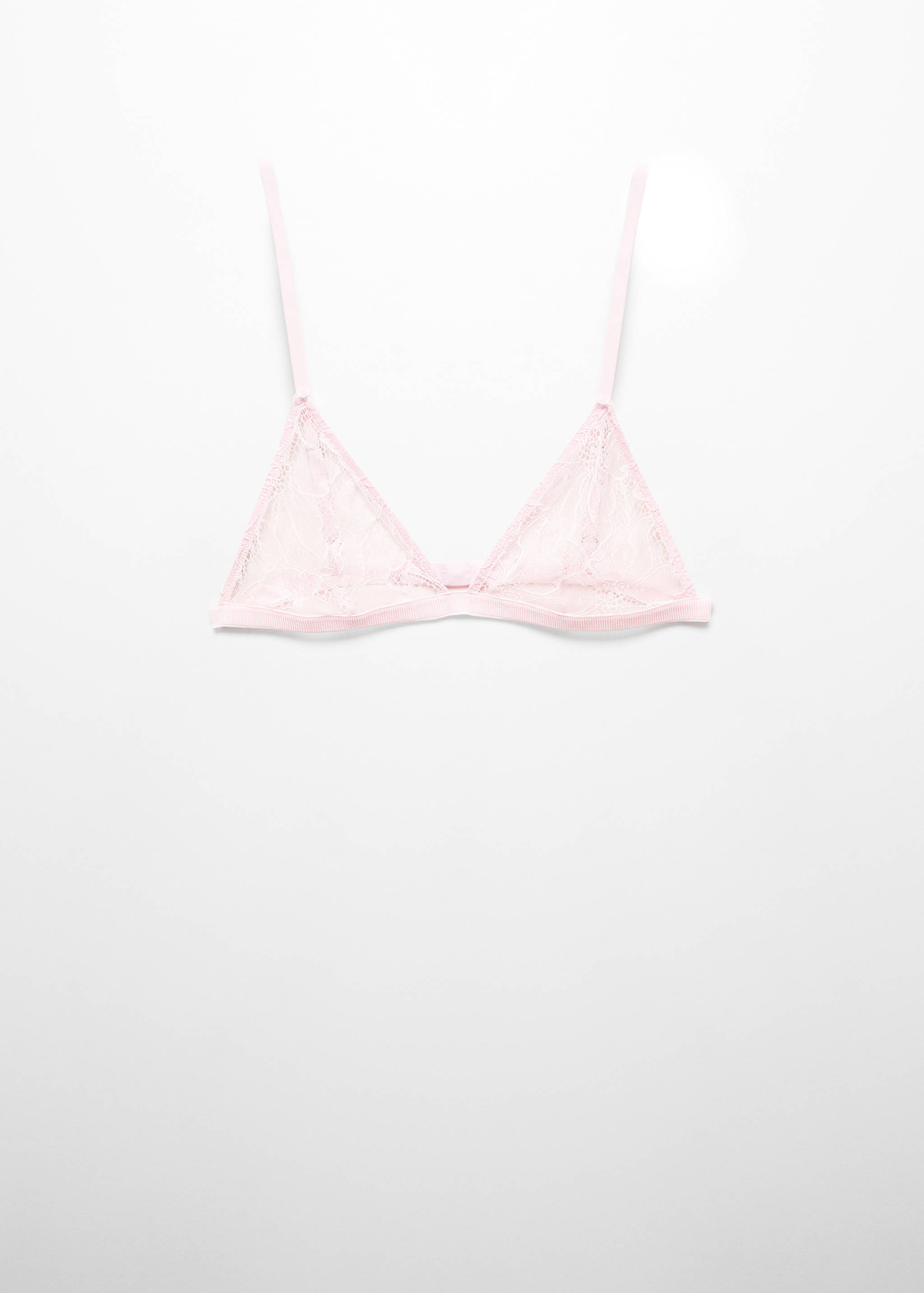 Sujetador encaje triángulo - Artículo sin modelo