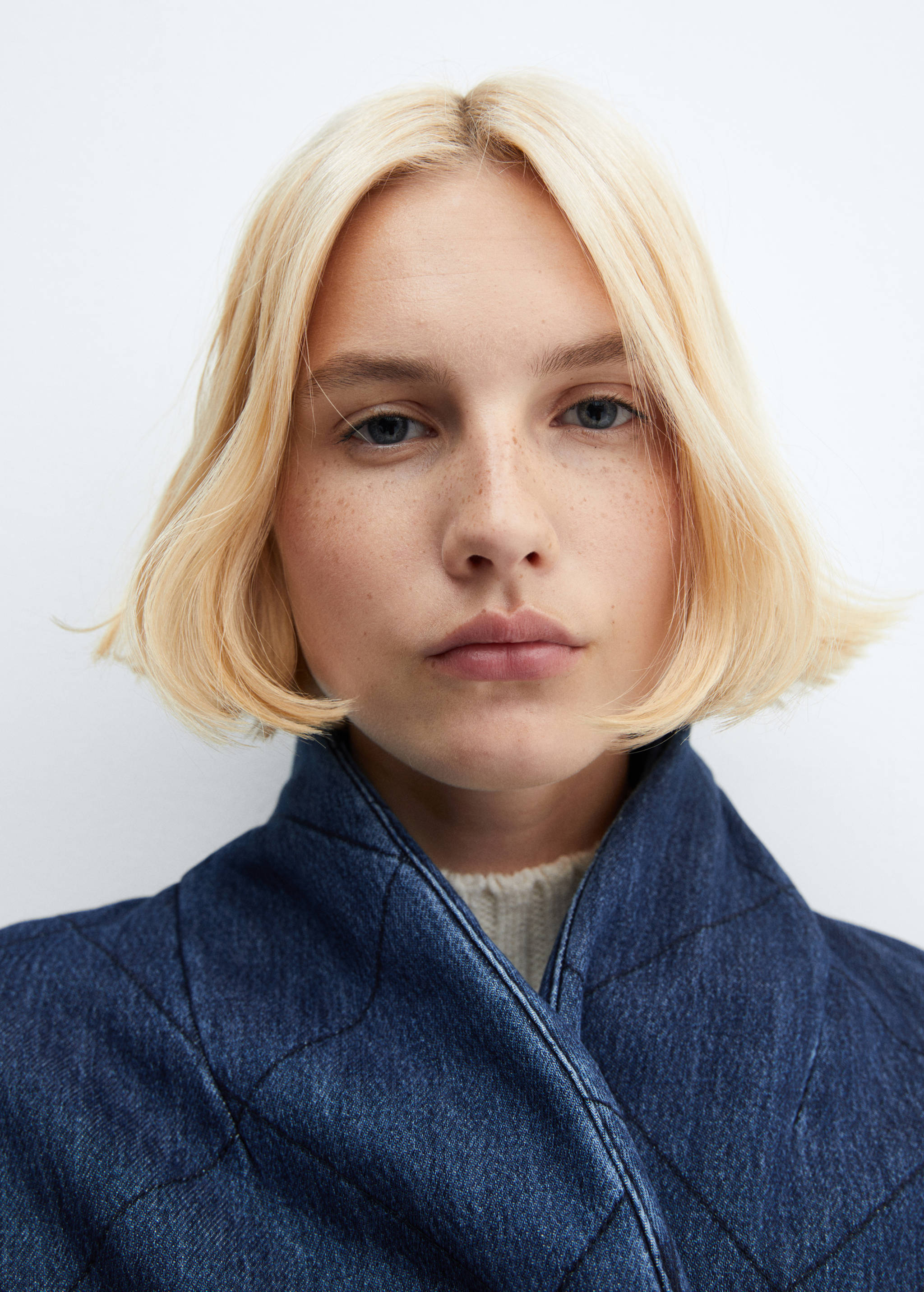 Veste denim croisée - Détail de l'article 1