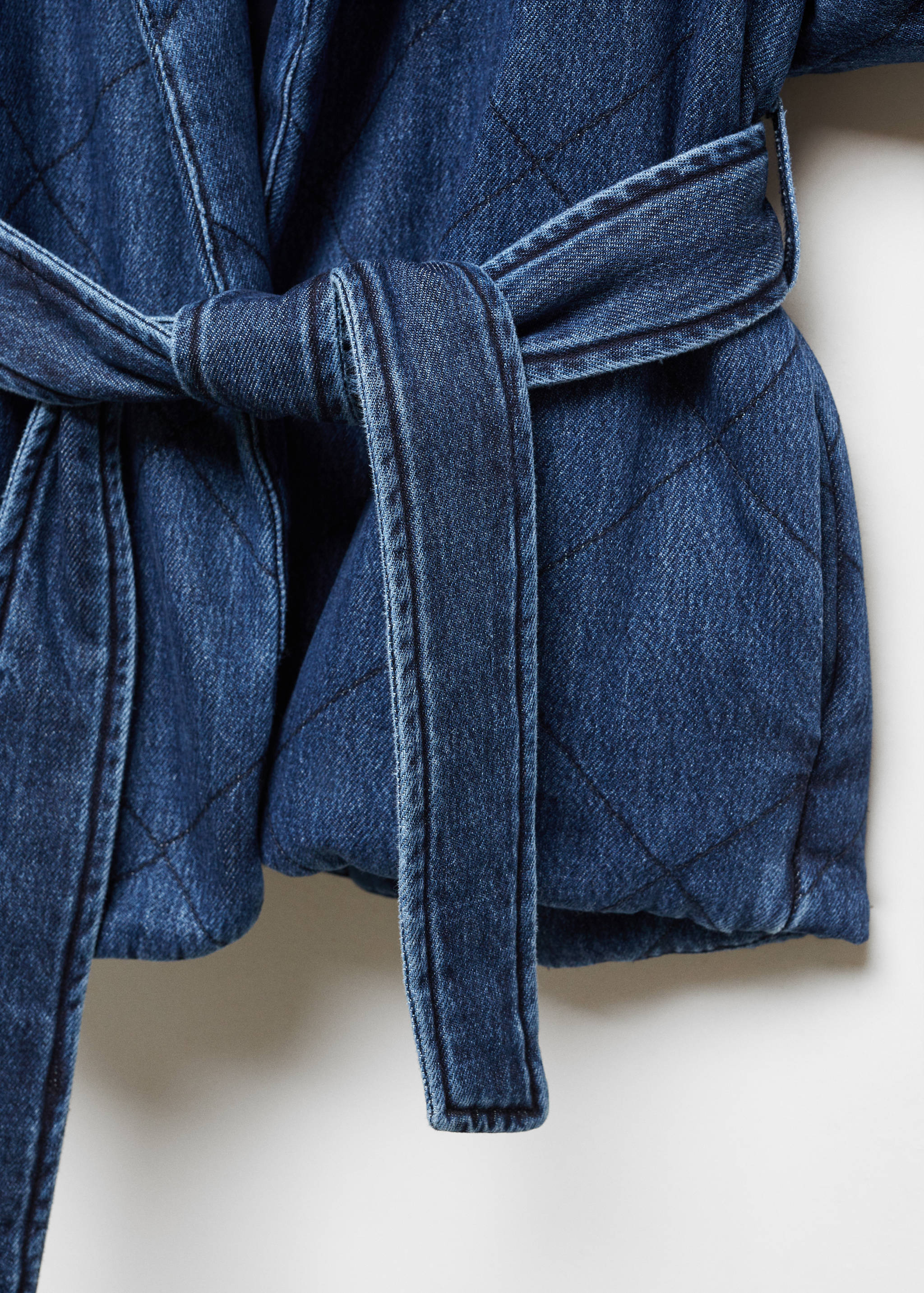 Veste denim croisée - Détail de l'article 8