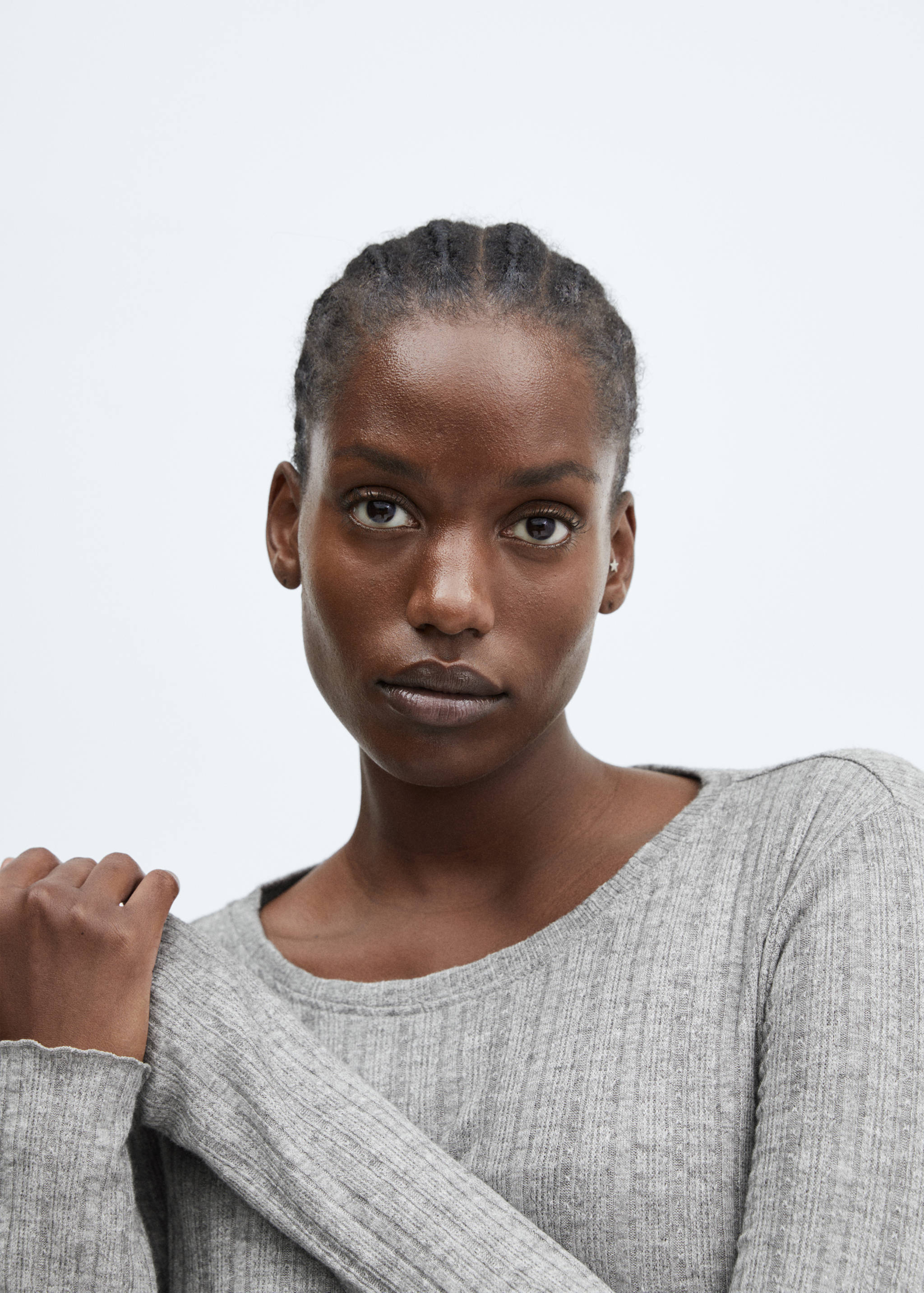 Camiseta punto manga larga - Detalle del artículo 4