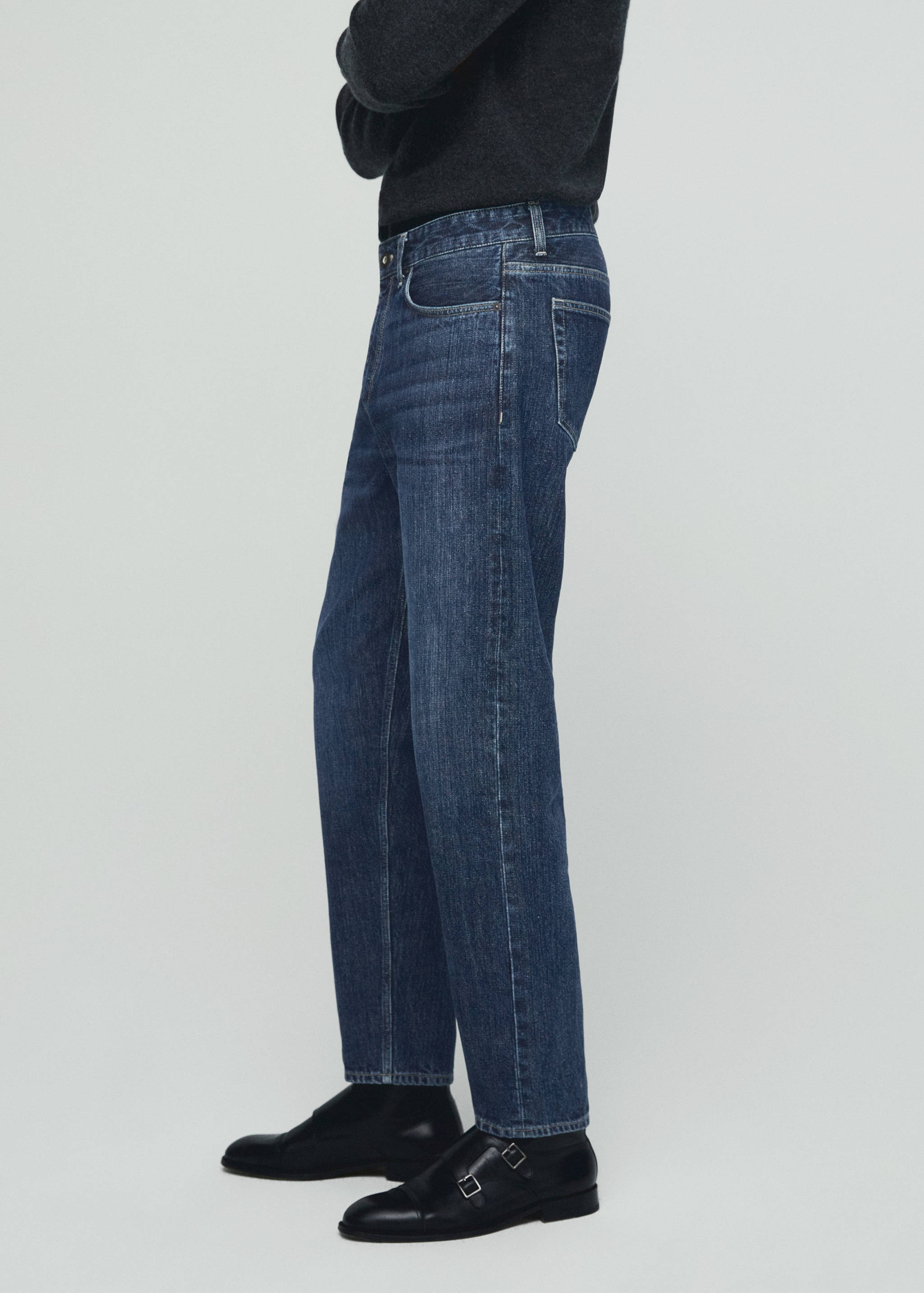 Selvedge straight-fit jeans - Details of the article 2