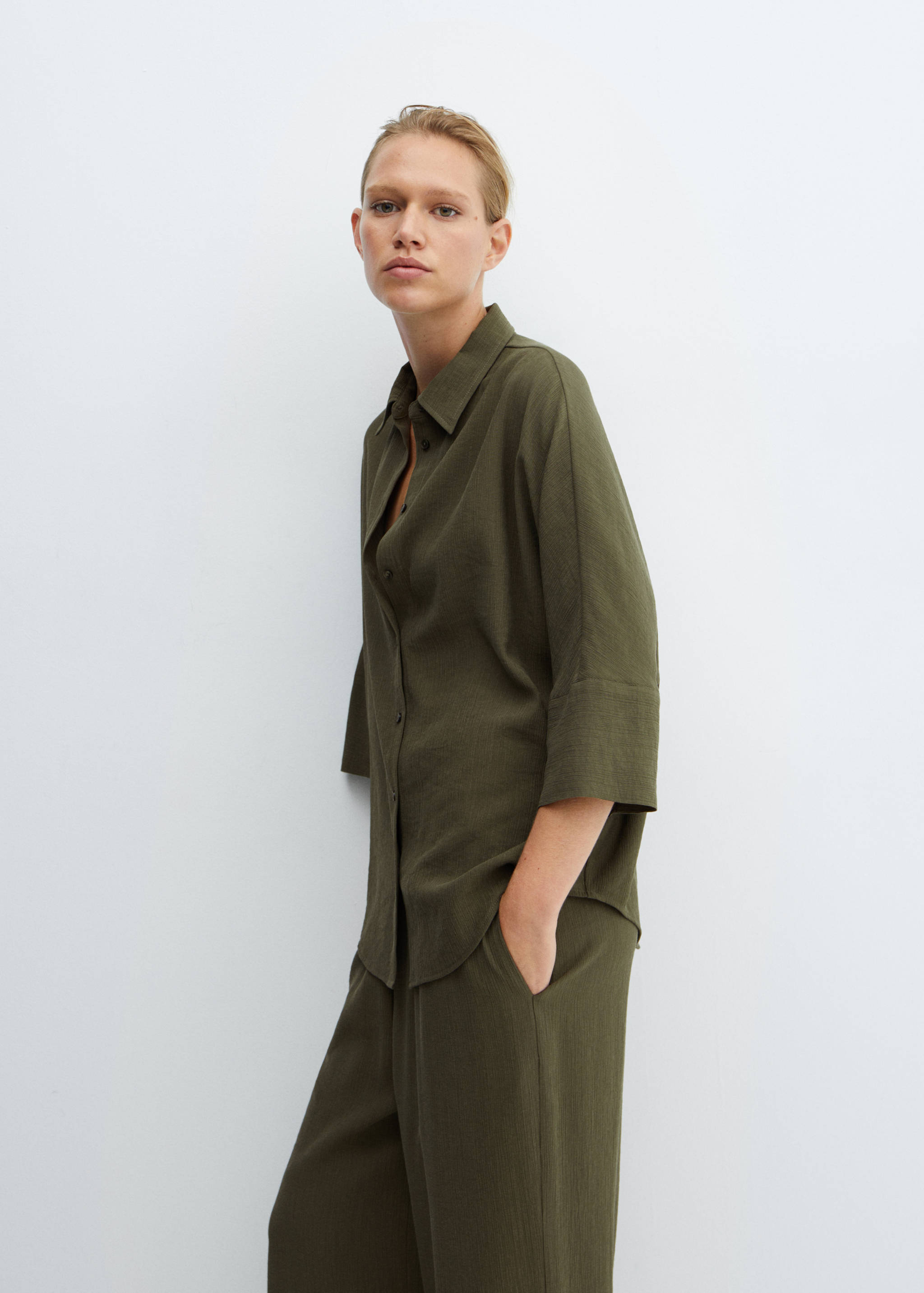 Oversize flowy shirt - Medium plane