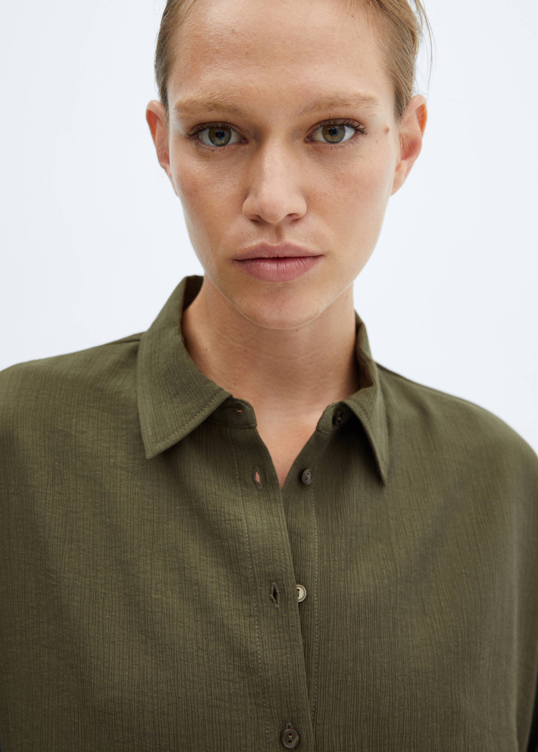 Oversize flowy shirt - Details of the article 1