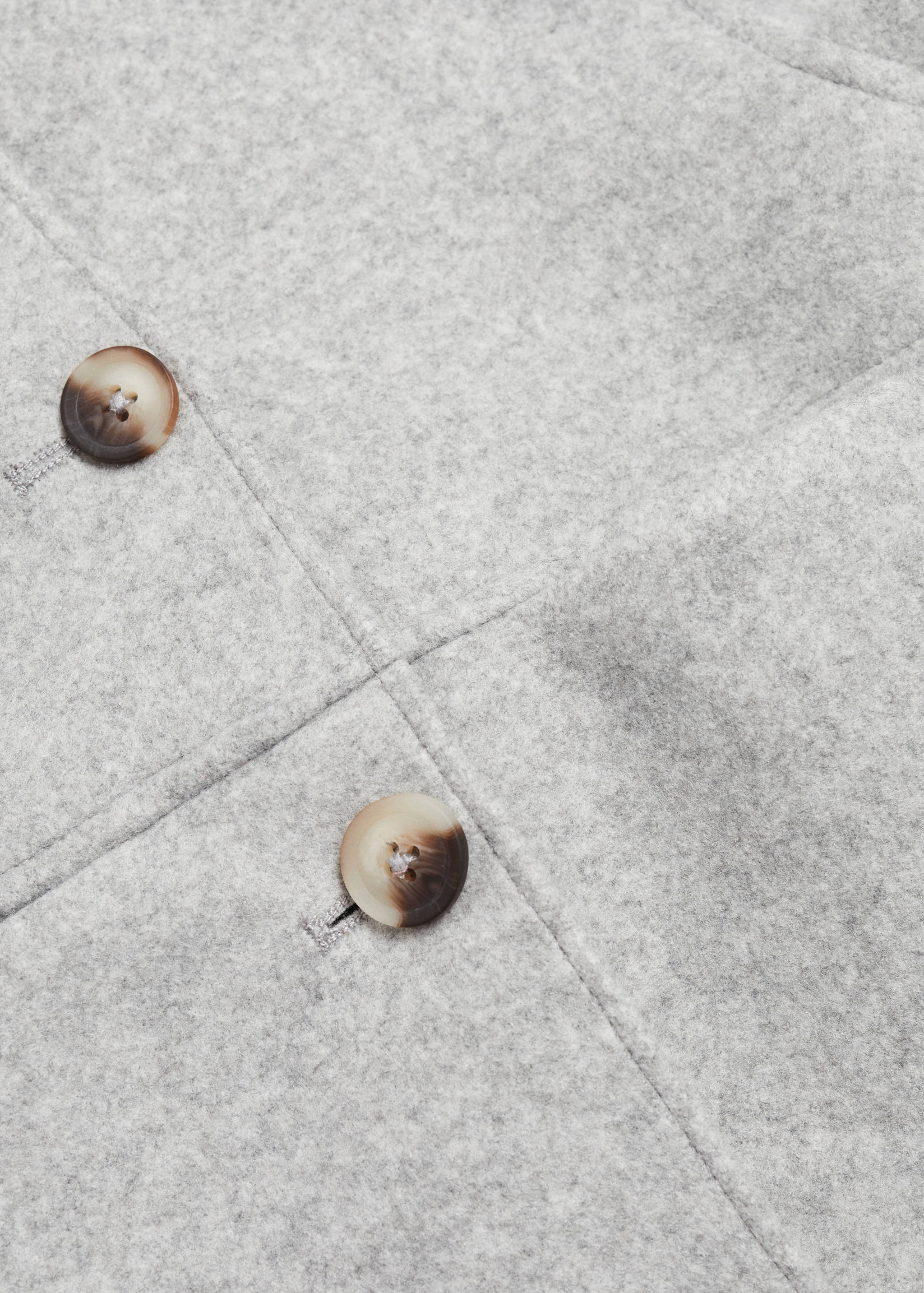 Manteau capuche boutons - Détail de l'article 0