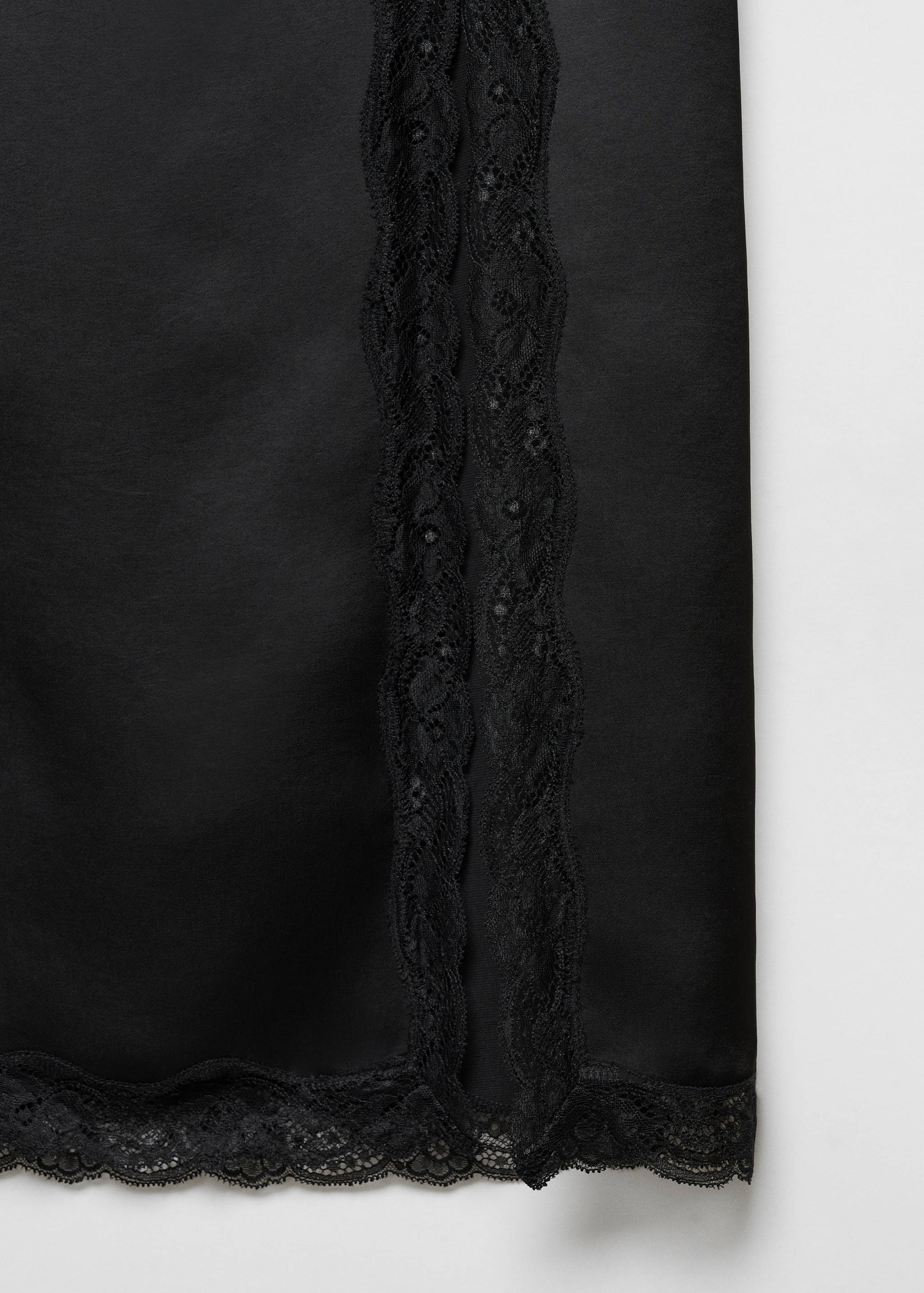 Satin lace skirt - Details of the article 8