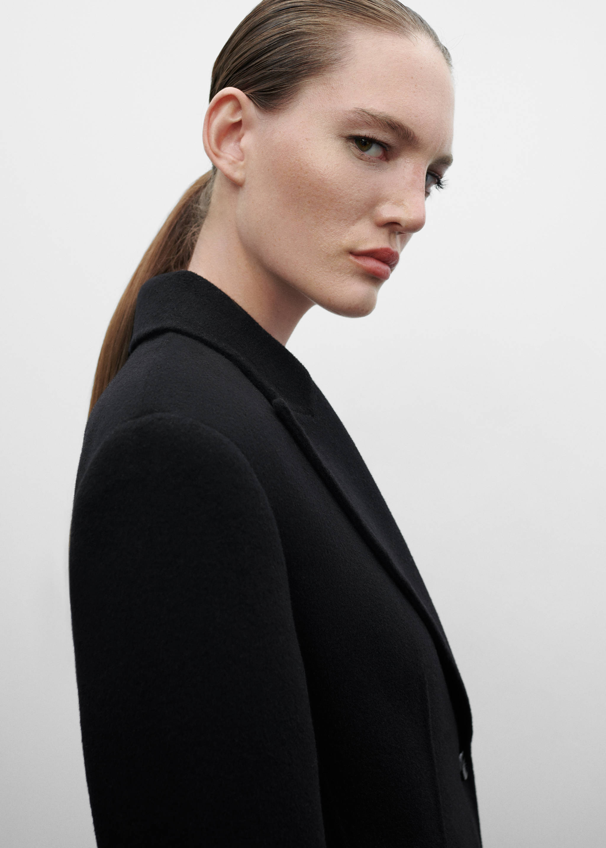 Manteau laine cachemire structuré - Détail de l'article 1