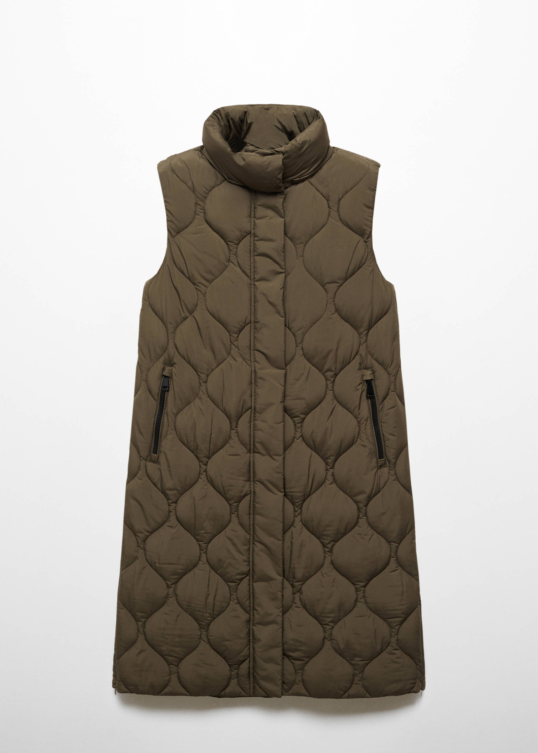 Long puffer vest - Details of the article 8
