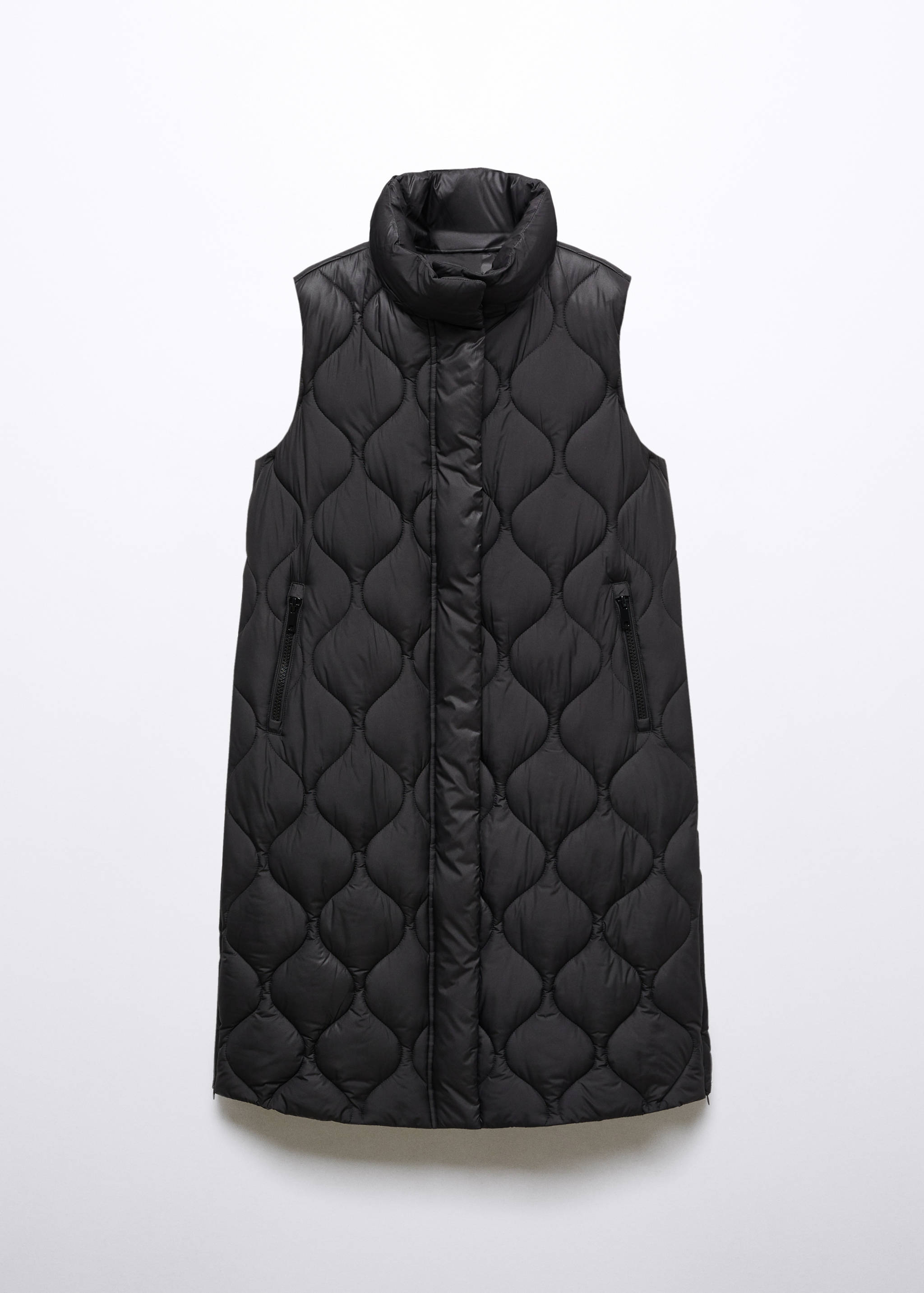 Long puffer vest - Details of the article 8