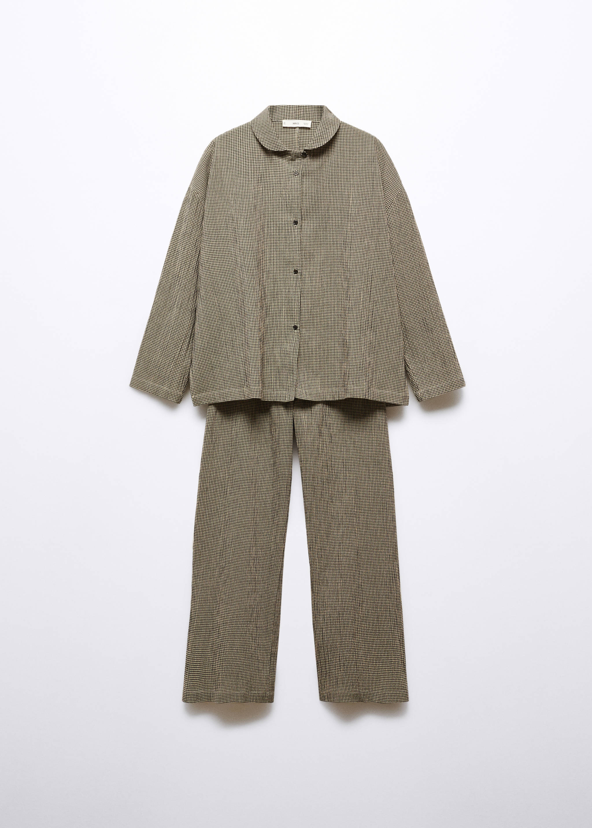 Pijama algodón cuadros vichy - Artículo sin modelo