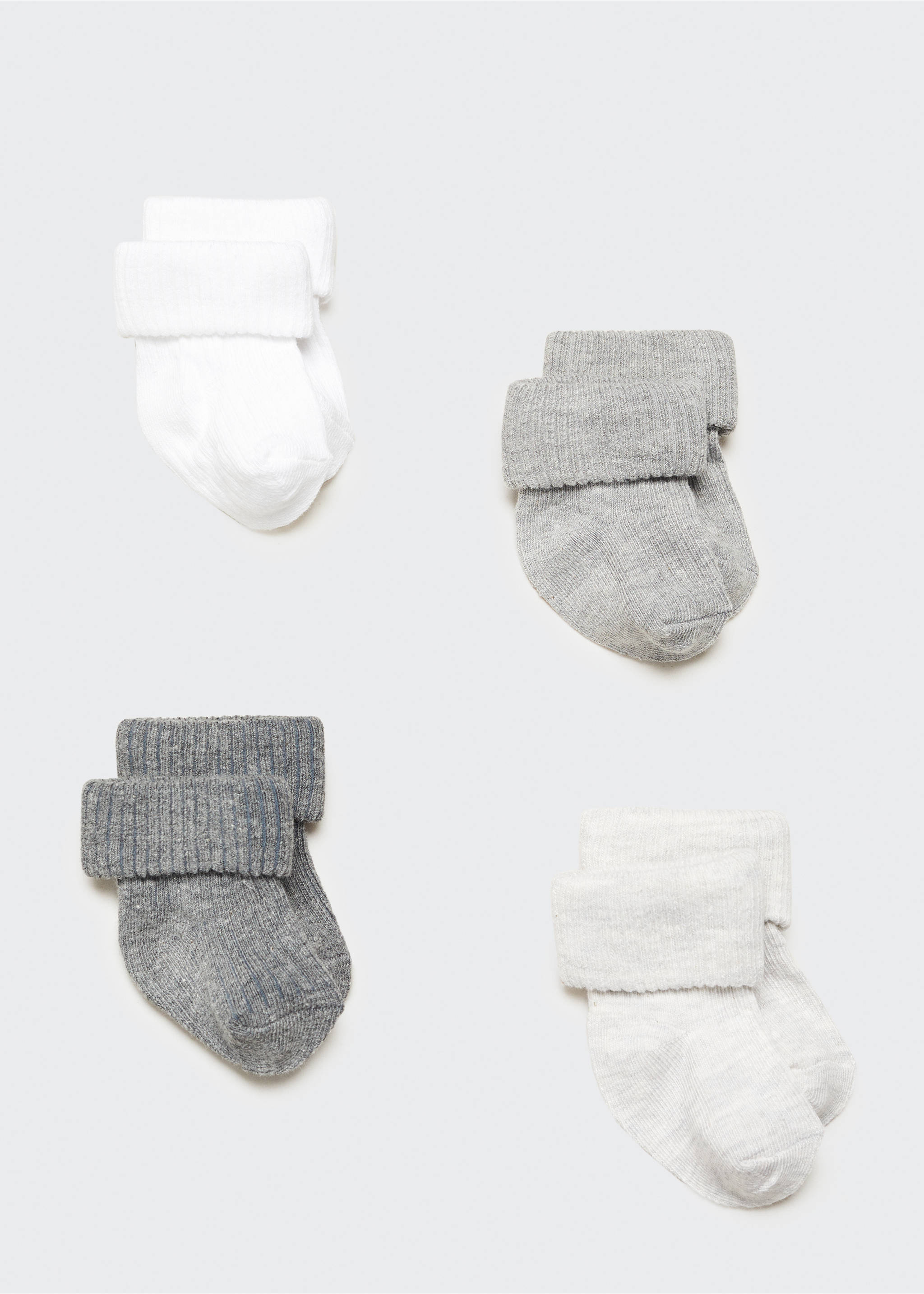 Cloud baby layette - Details of the article 3, Light Heather Grey. Ref: 65120487-00.