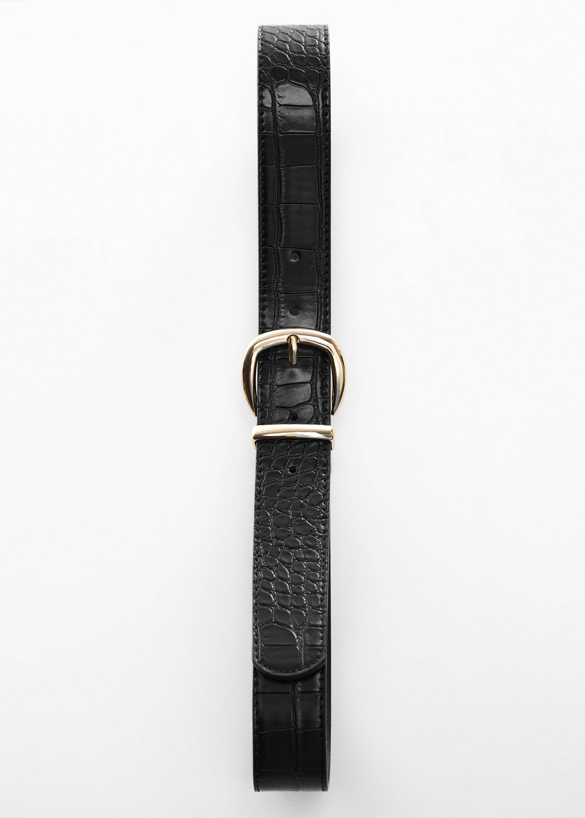 Animal print effect belt - Details of the article 5