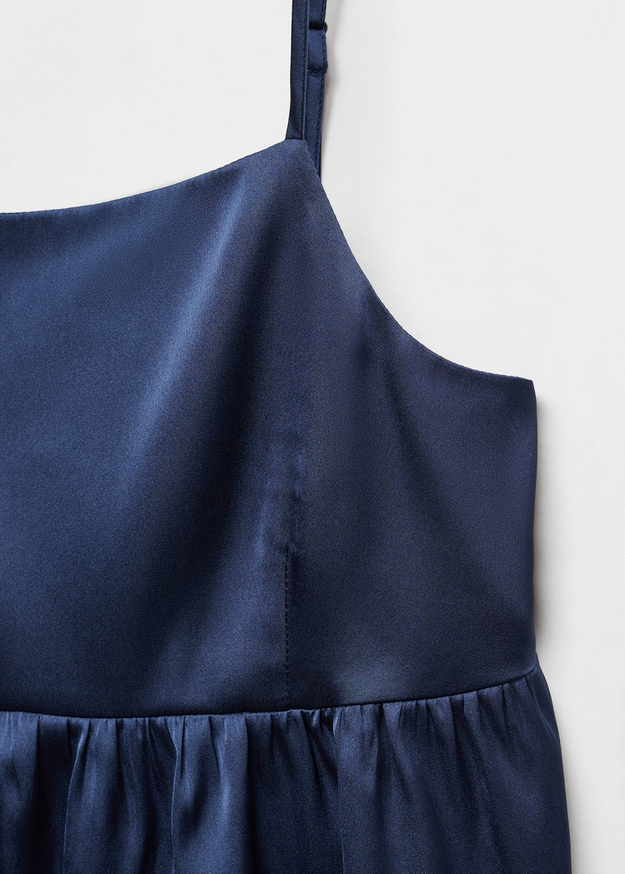 Ruffled satin blouse - Details of the article 8