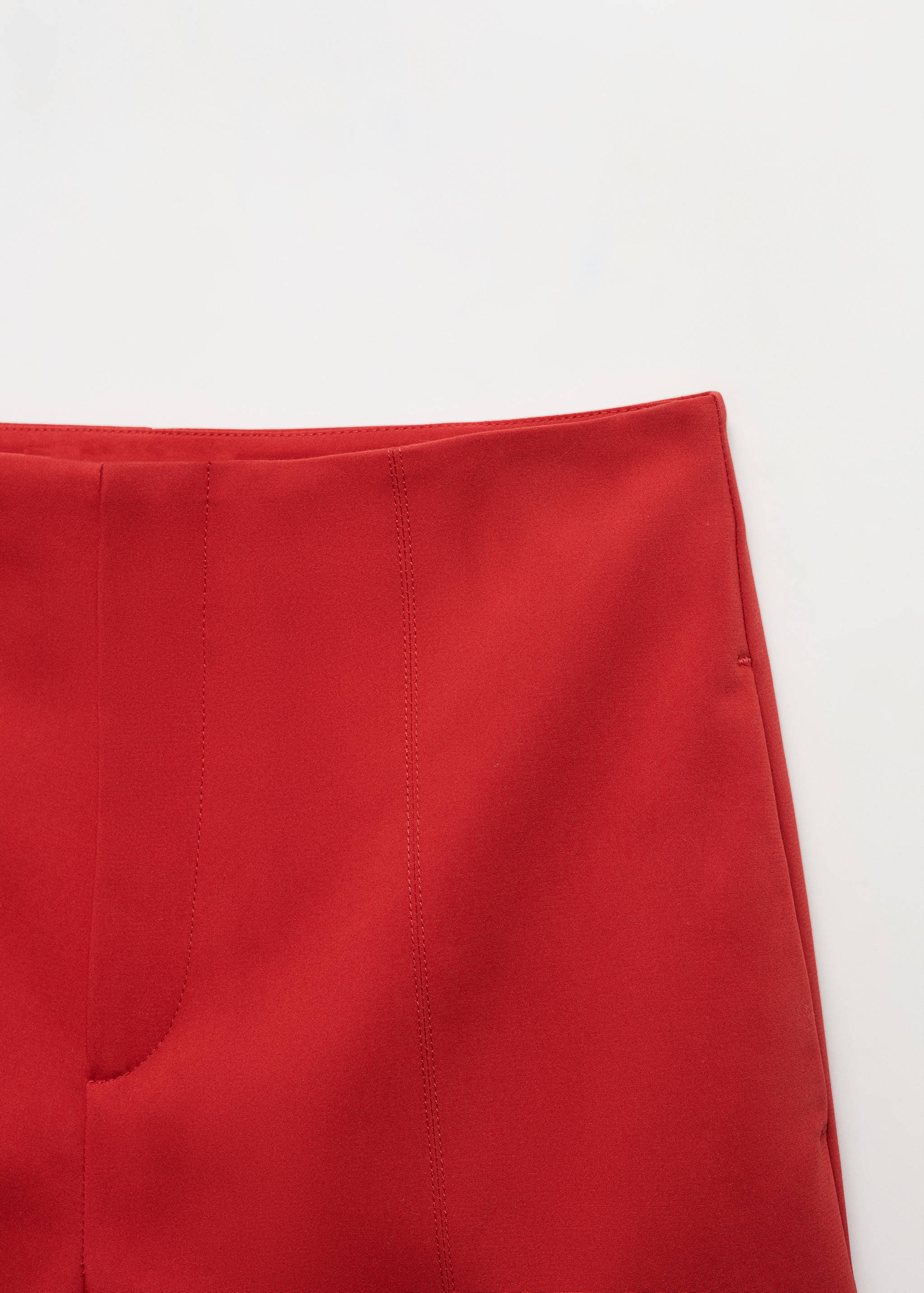 High-waist straight shorts - Details of the article 8