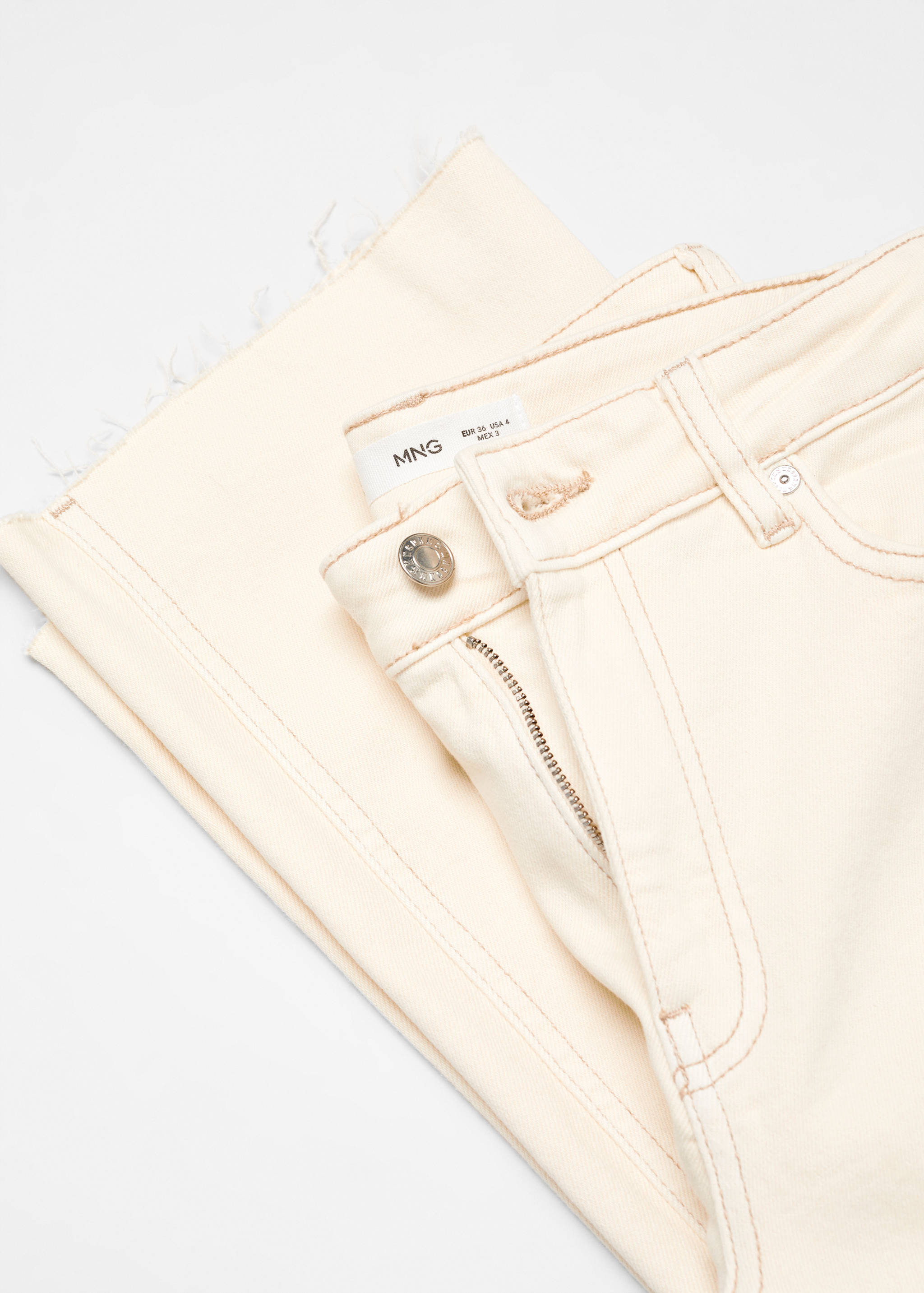 Sienna flared cropped jeans - Details of the article 8