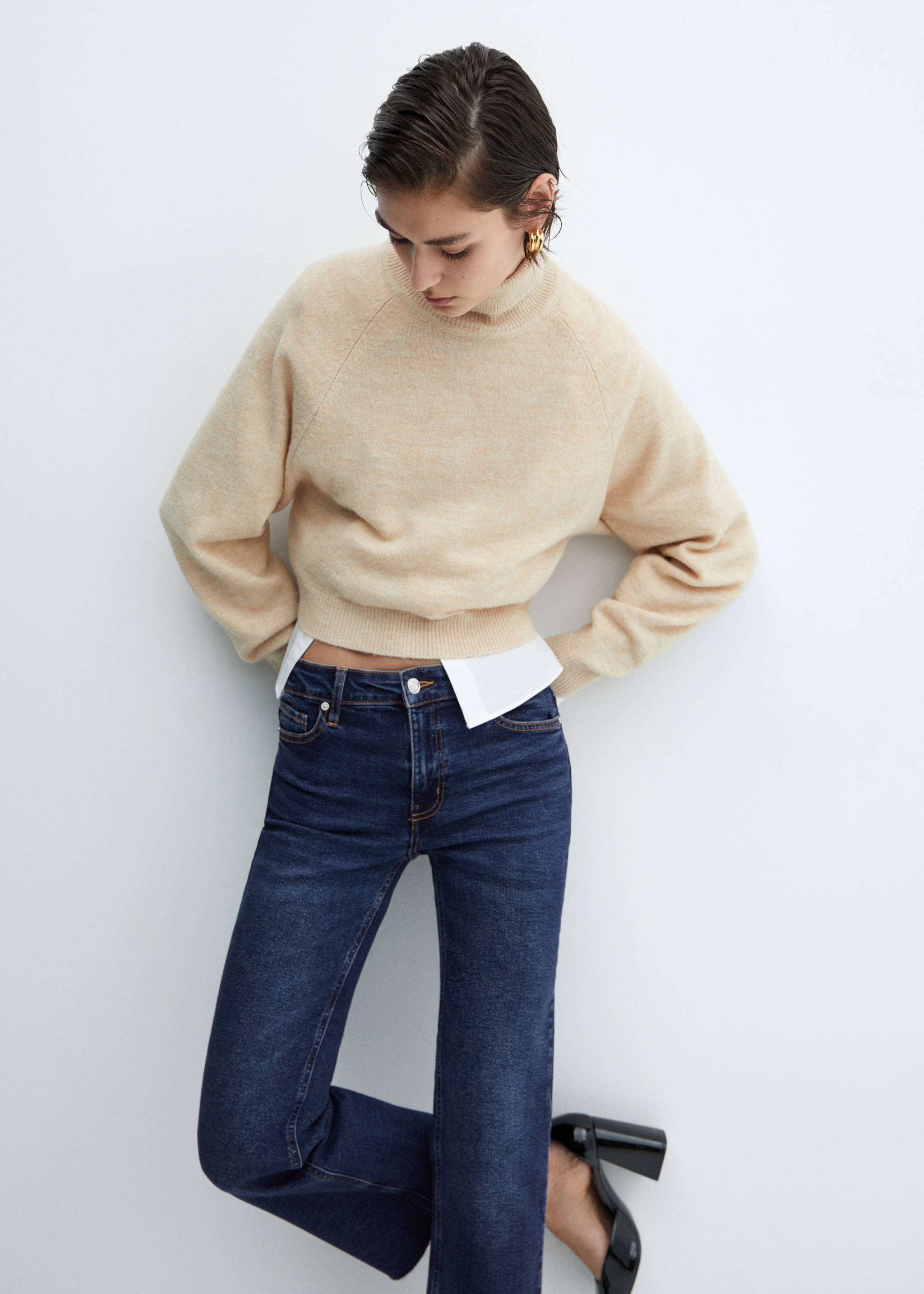 Укороченные джинсы flare Sienna - Деталь изделия 1