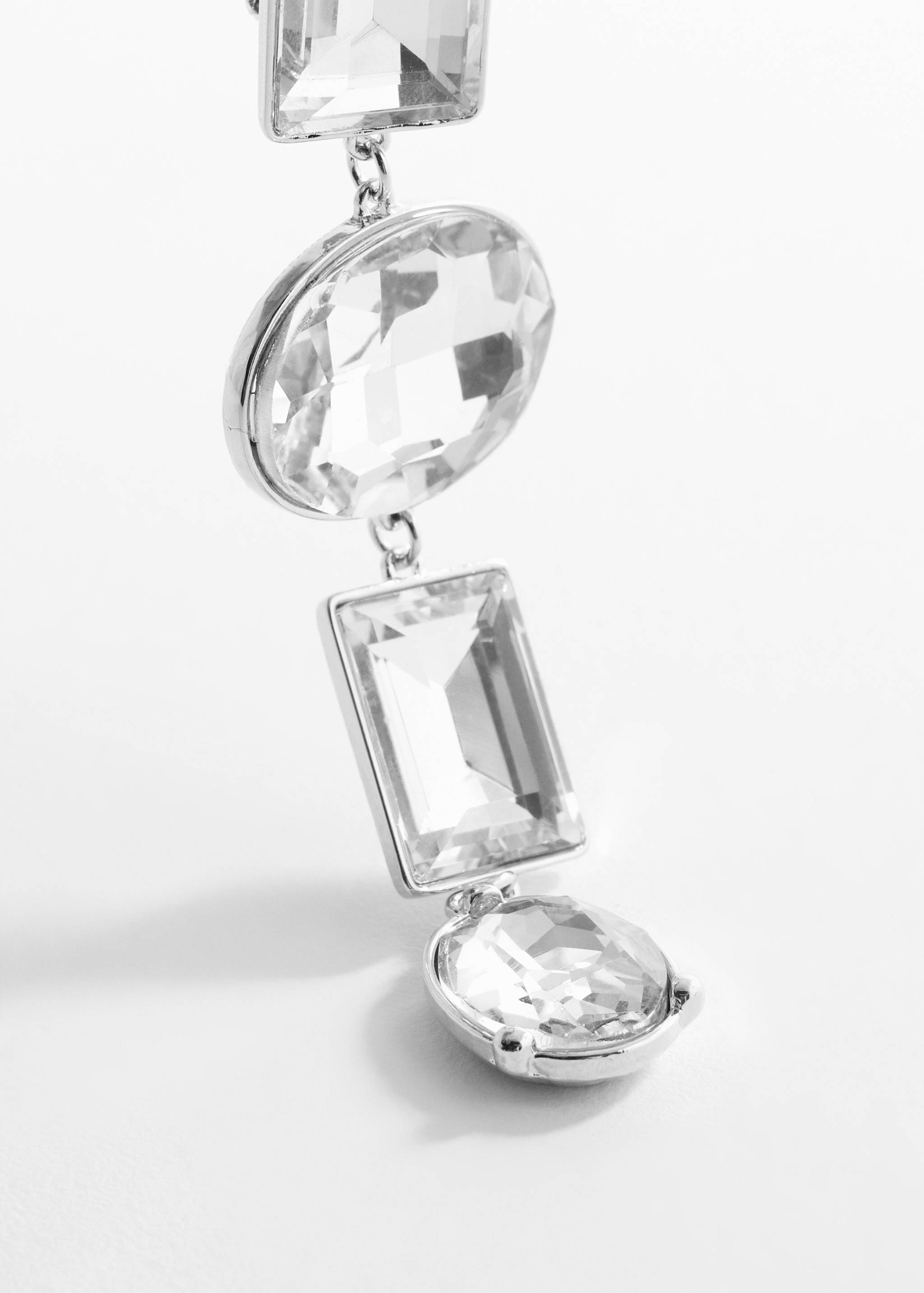 Серьги с подвесками из кристаллов - Деталь изделия 1