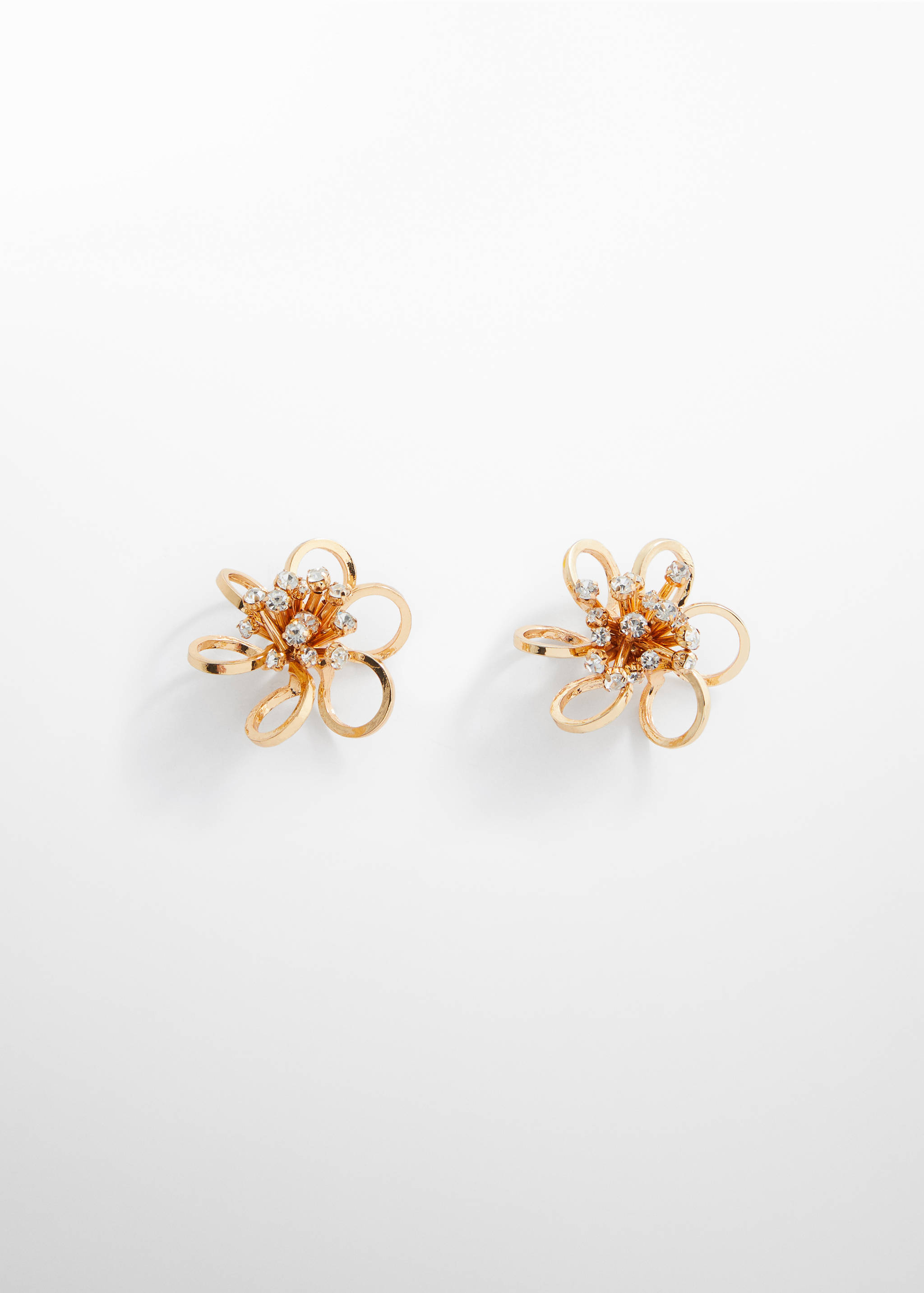 Flower crystal earrings - Article without model