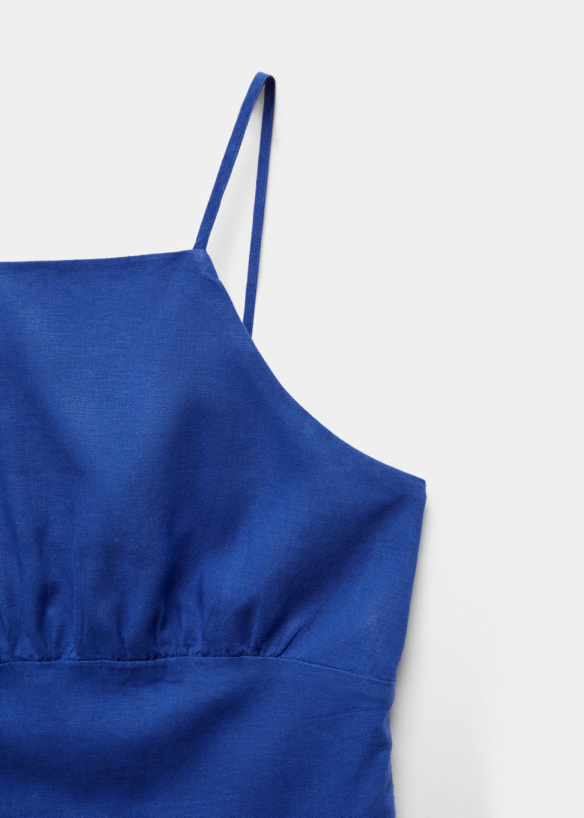 Linen strap dress - Details of the article 8