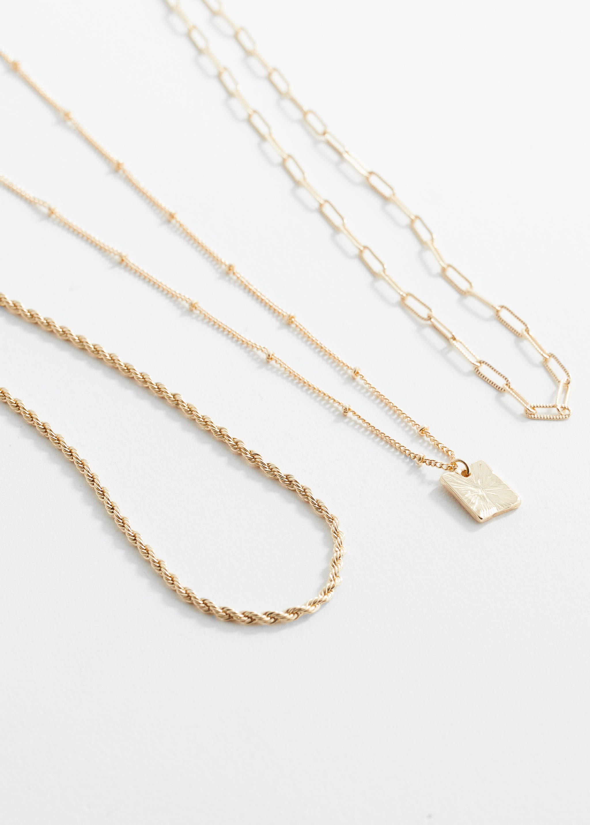 Pack 3 collares combinados - Plano medio