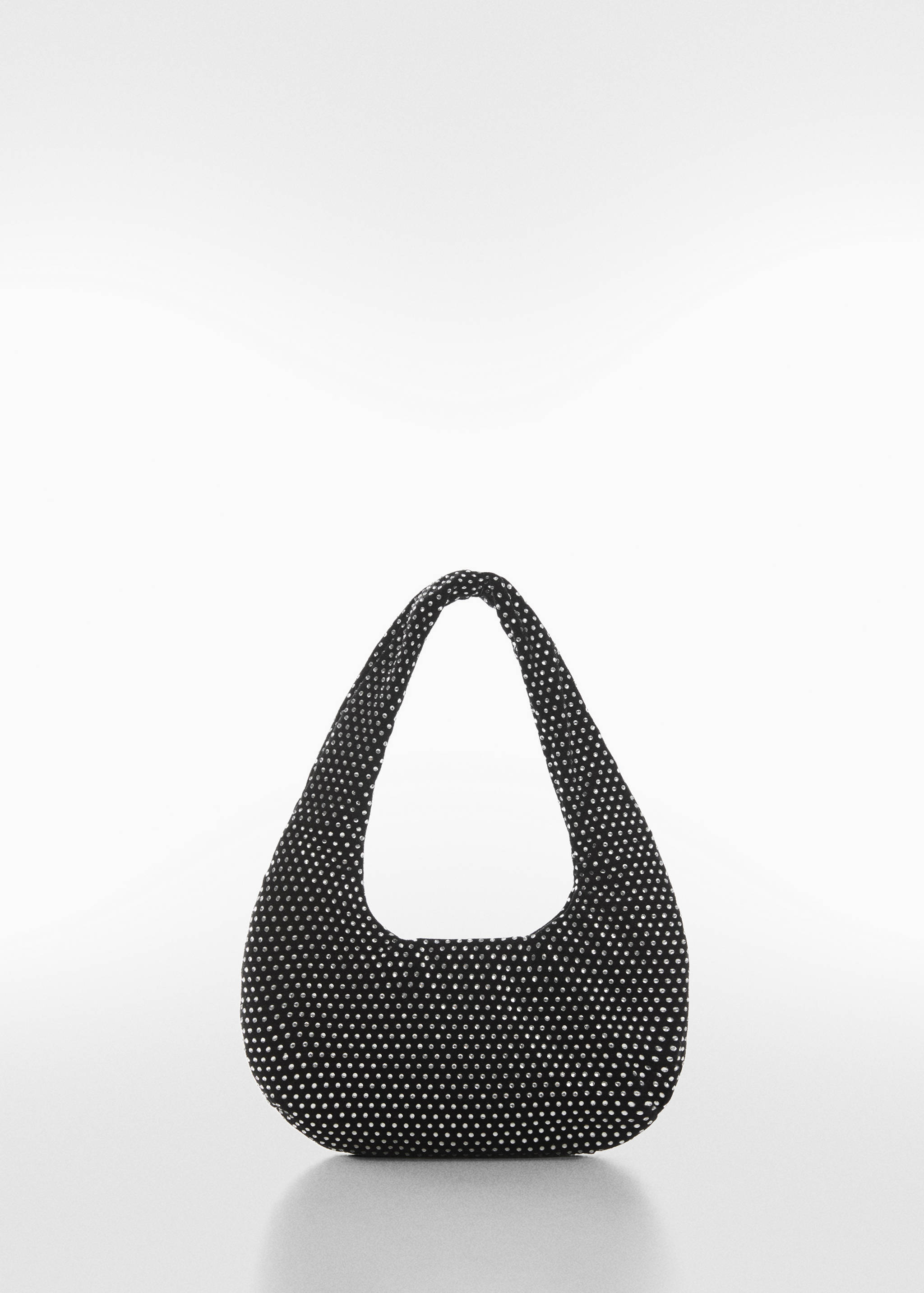 Rhinestone velvet bag - Article without model