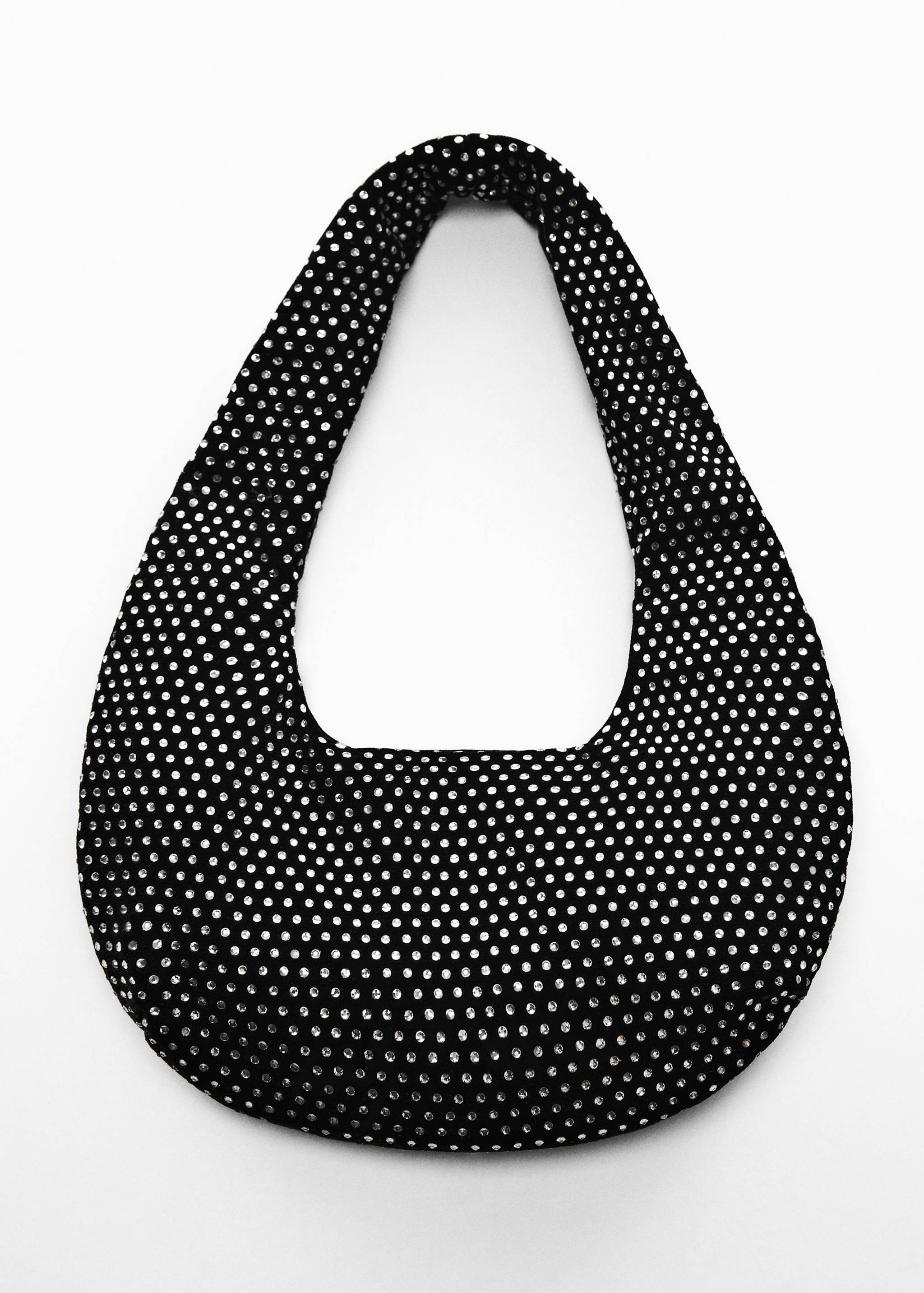 Rhinestone velvet bag - Details of the article 5