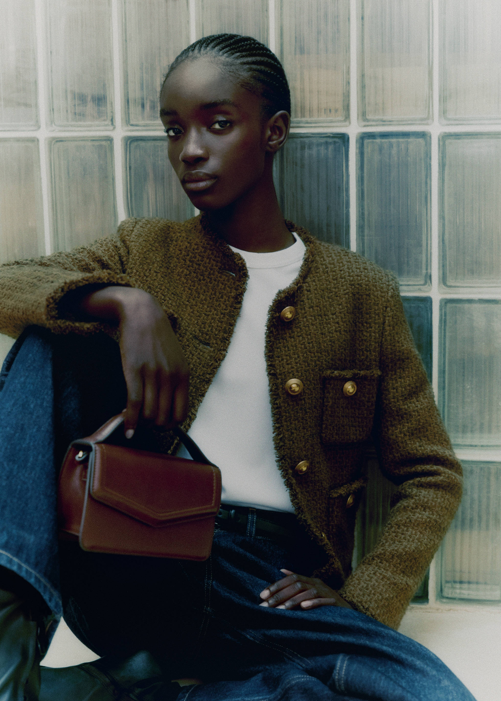 Rectangular bag with flap - General plane