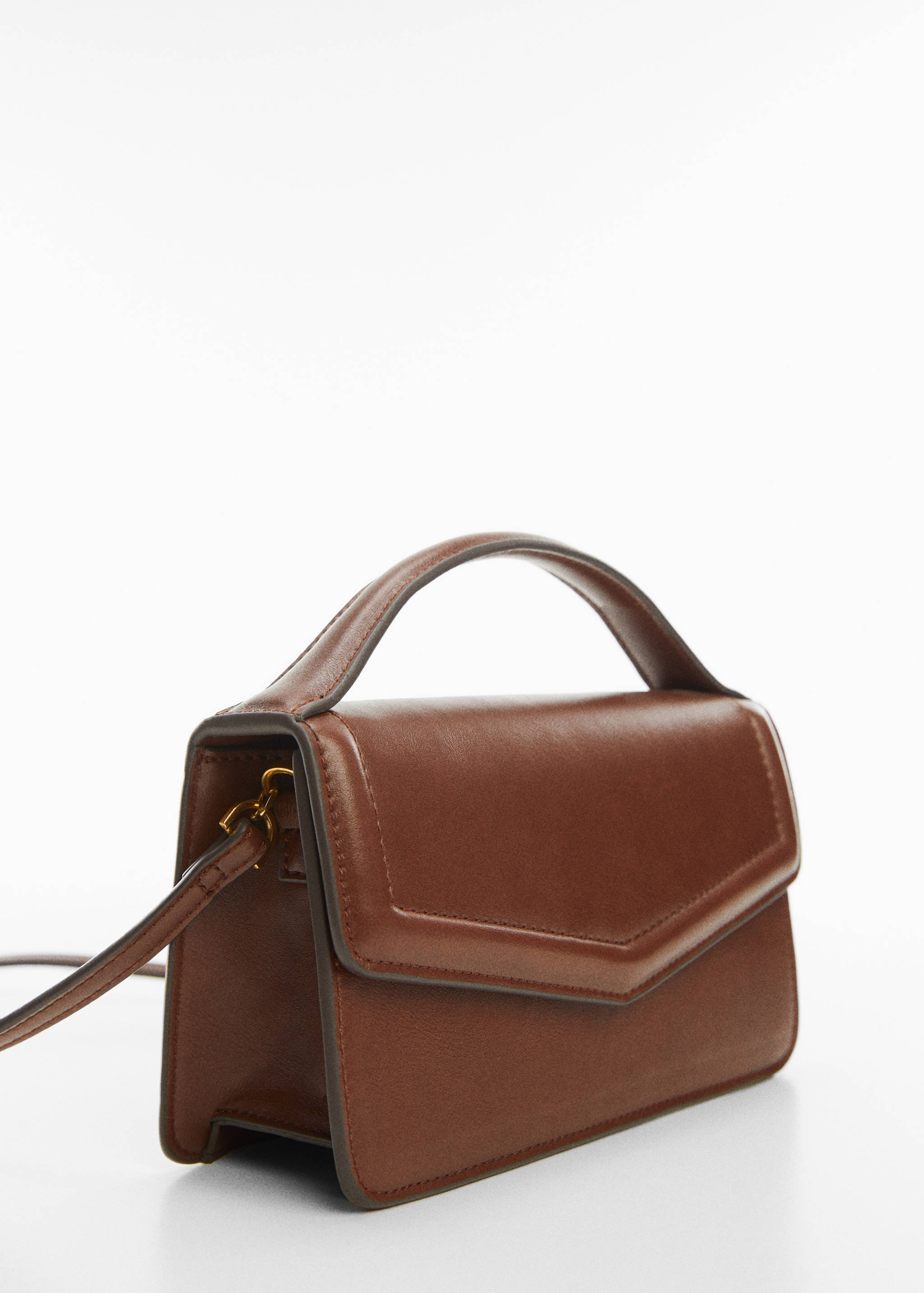 Rectangular bag with flap - Medium plane