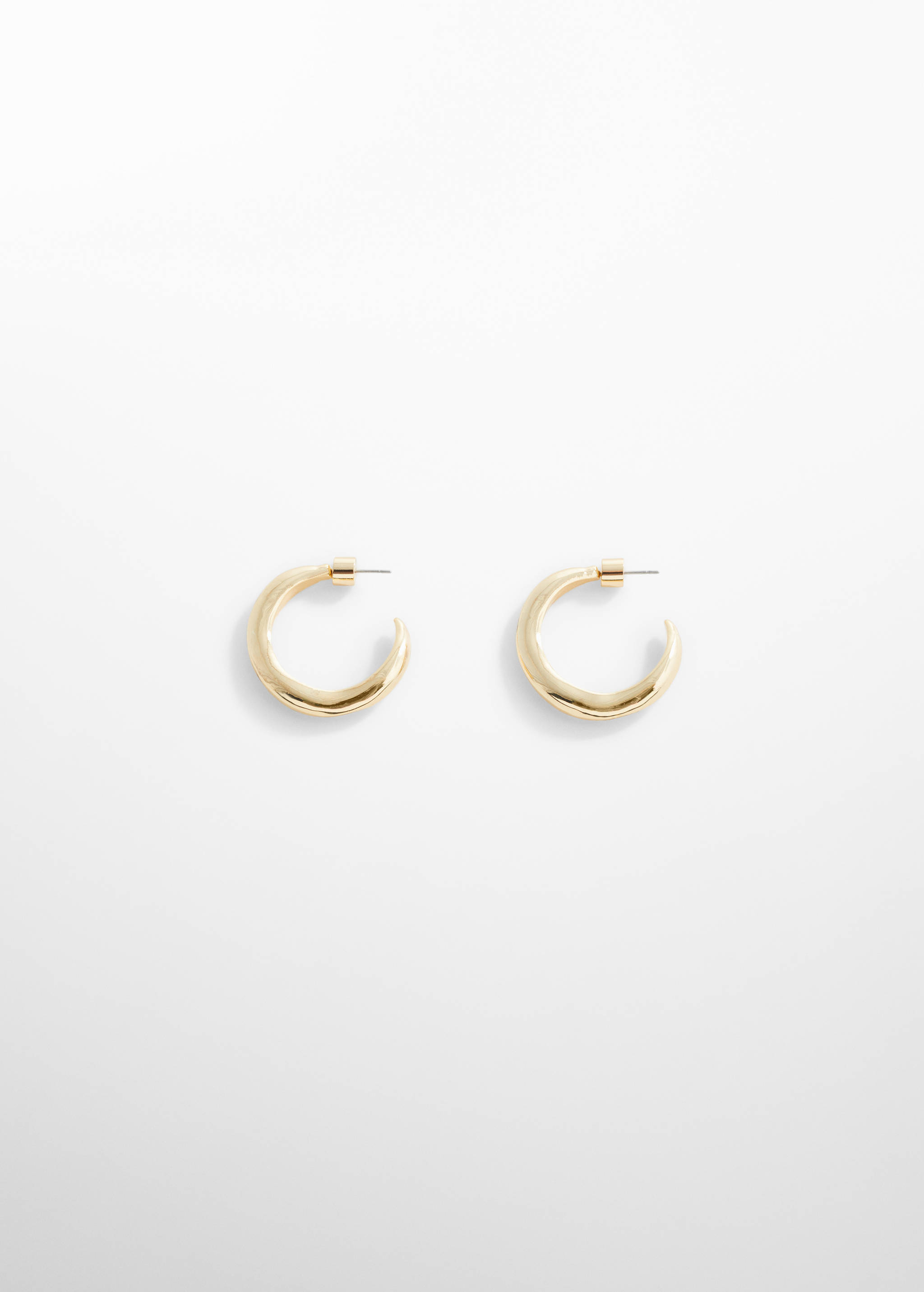 Twisted hoop earrings - Article without model