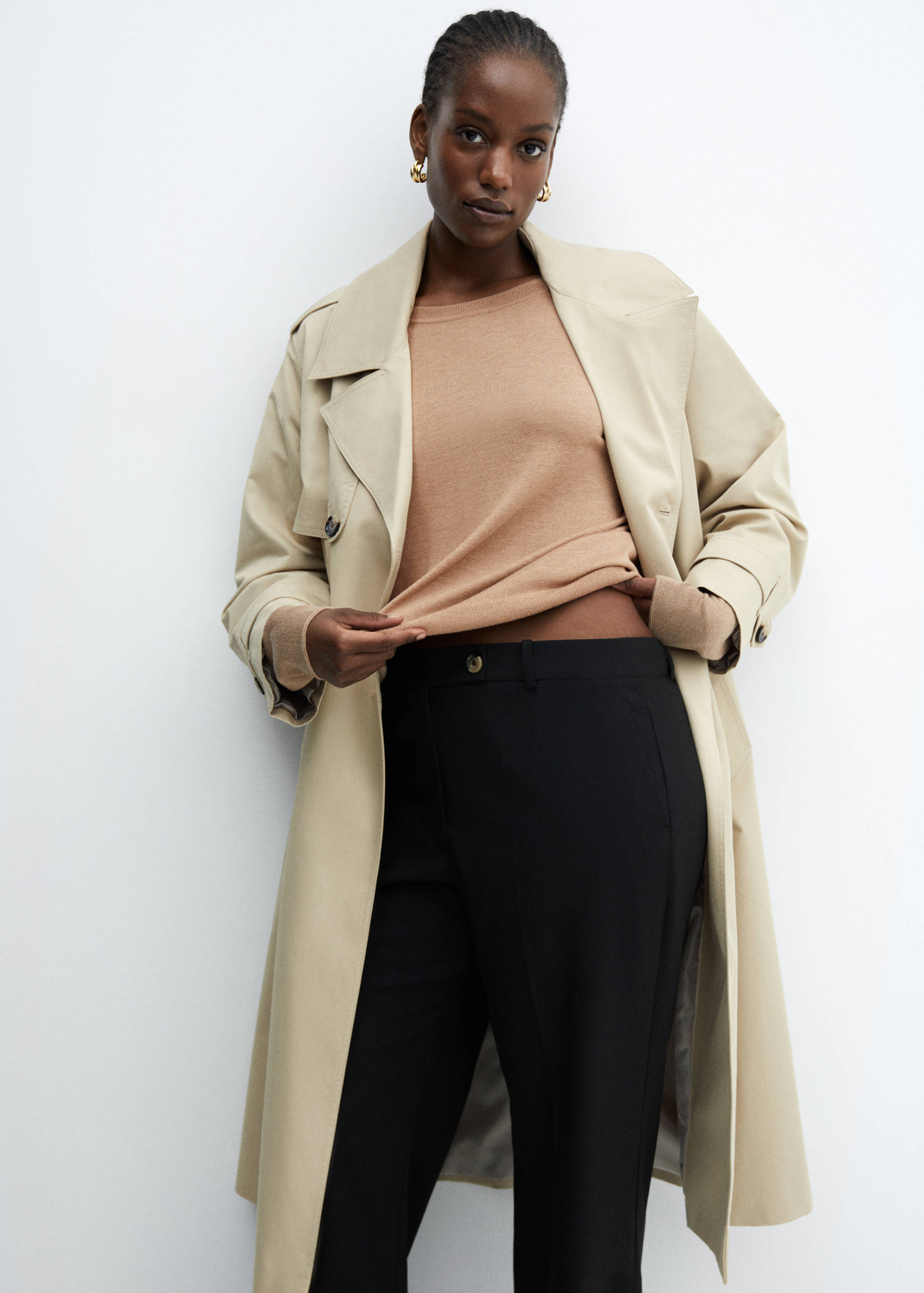 Fine-knit crew-neck sweater - Details of the article 5