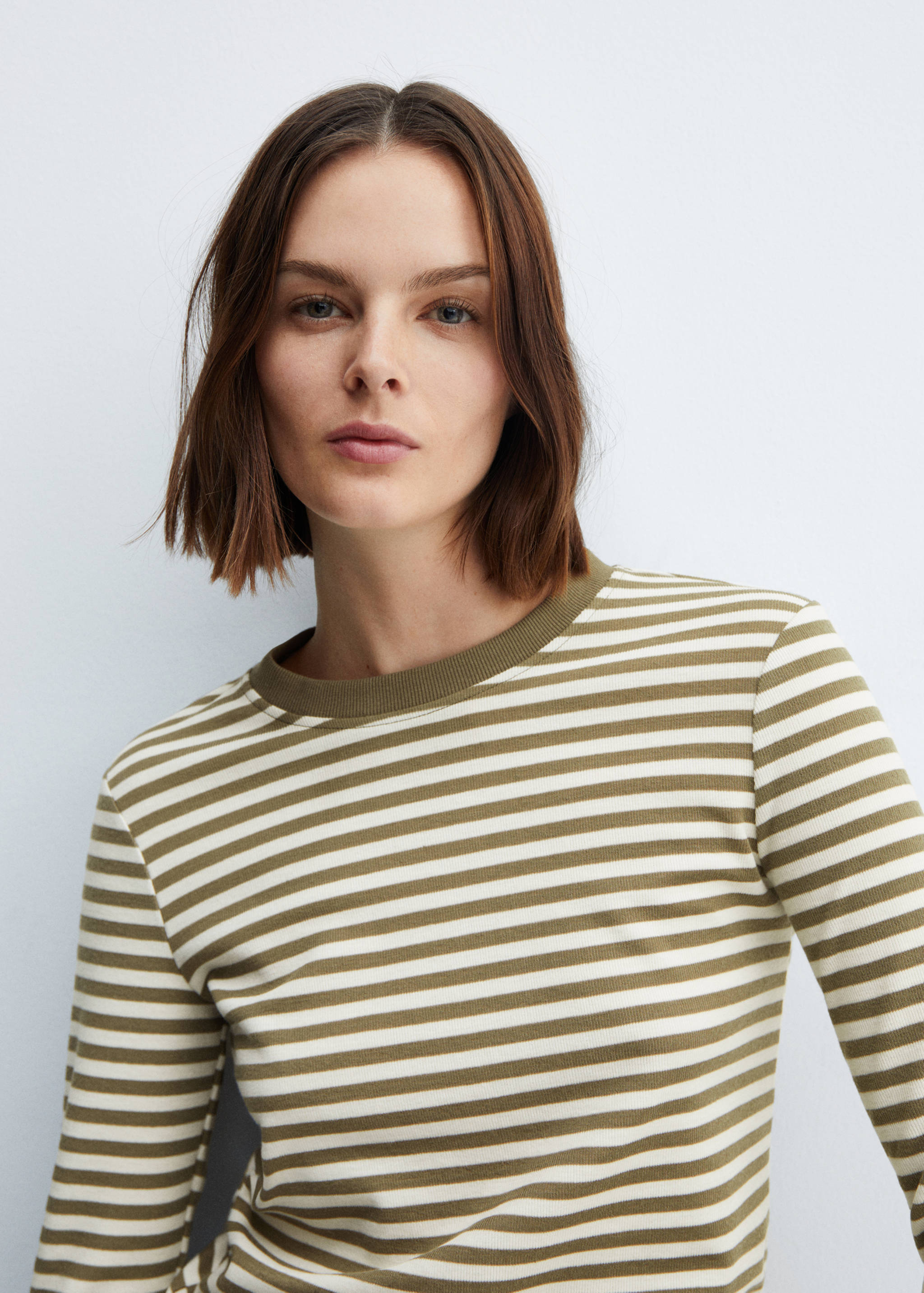 Striped long sleeves t-shirt - Details of the article 1