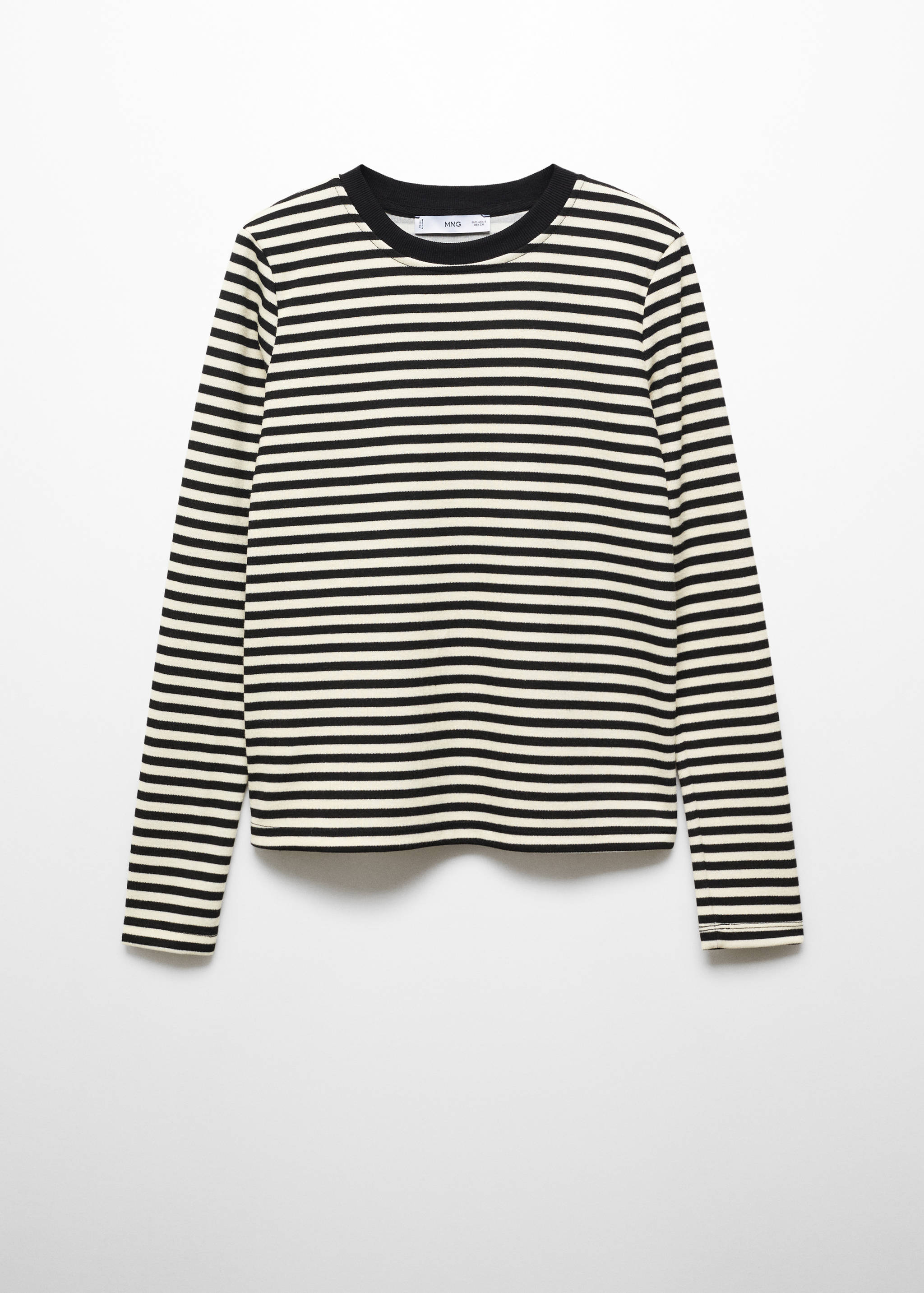 Striped long sleeves t-shirt - Article without model
