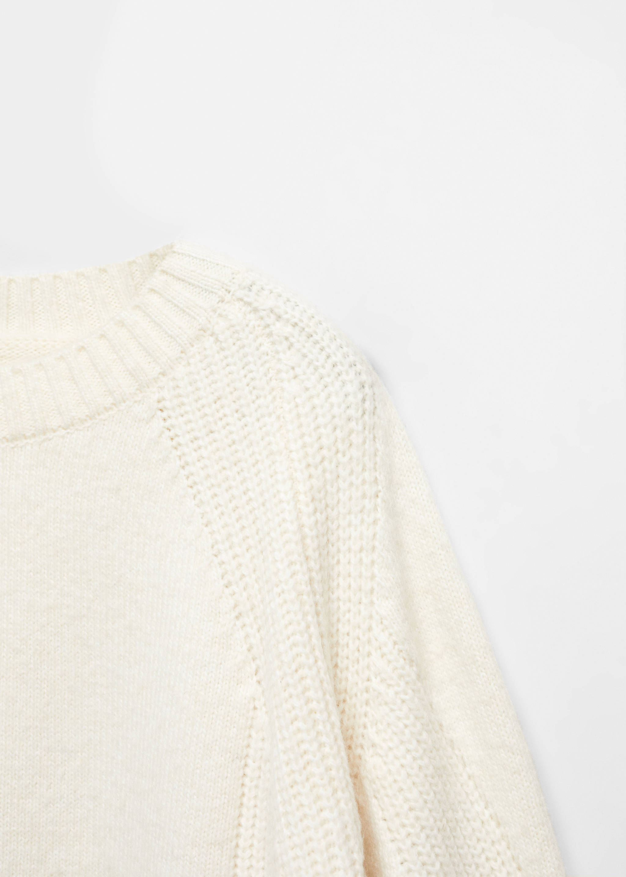 Sweater rajut leher bulat - Rincian barang 8