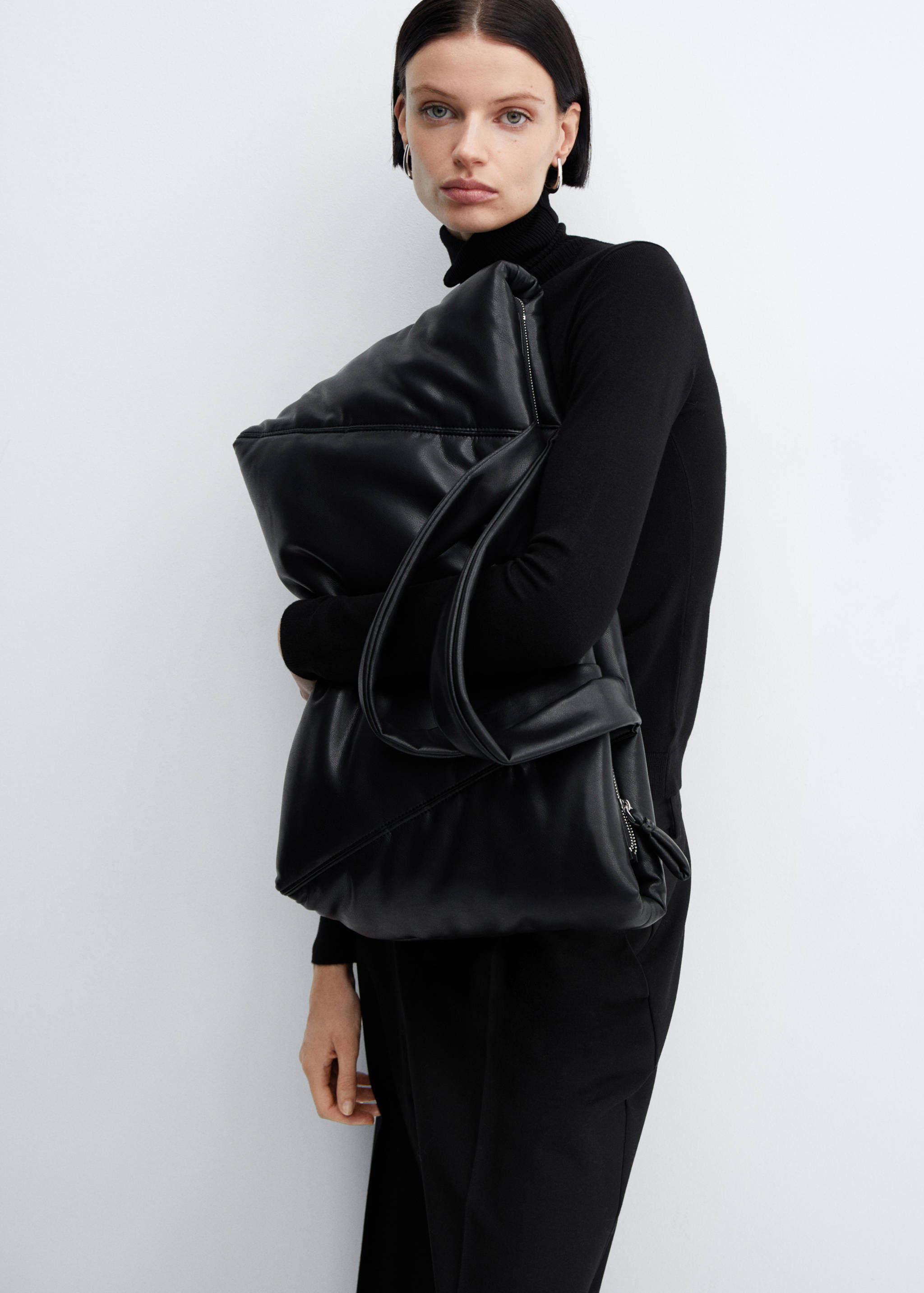 Pull-over maille fine col roulé - Détail de l'article 2