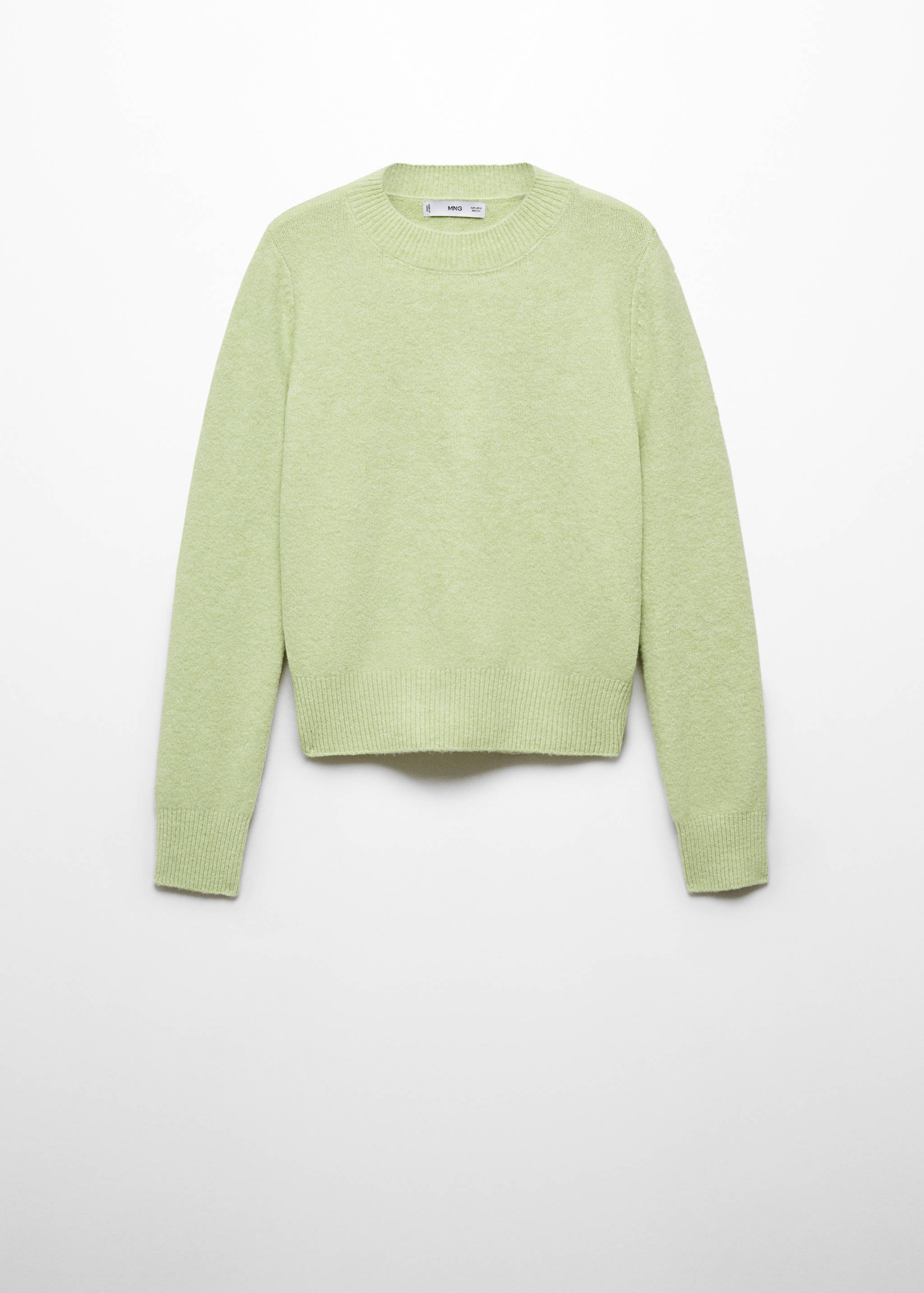 Round-neck knitted sweater - Article without model