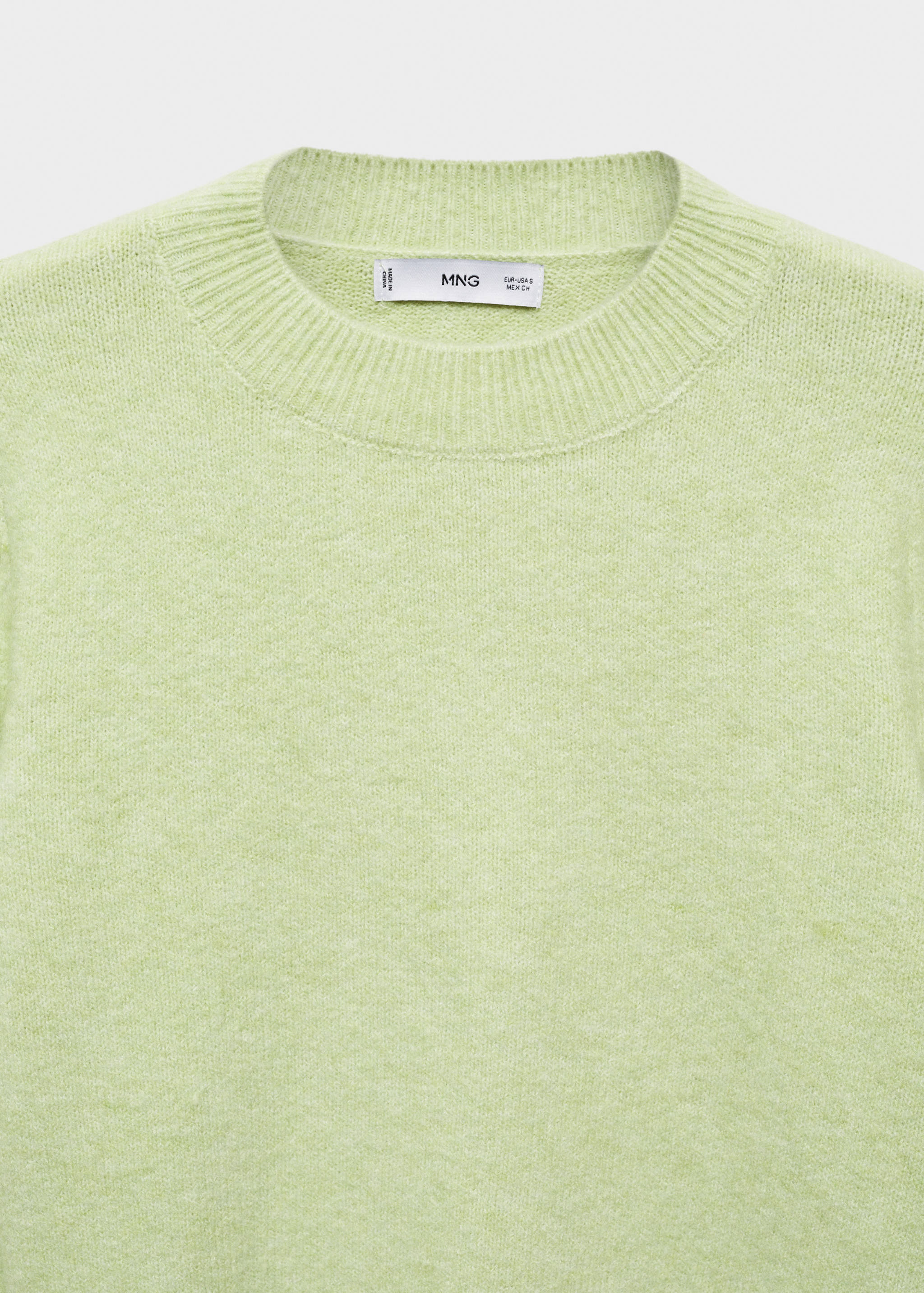 Round-neck knitted sweater - Details of the article 8