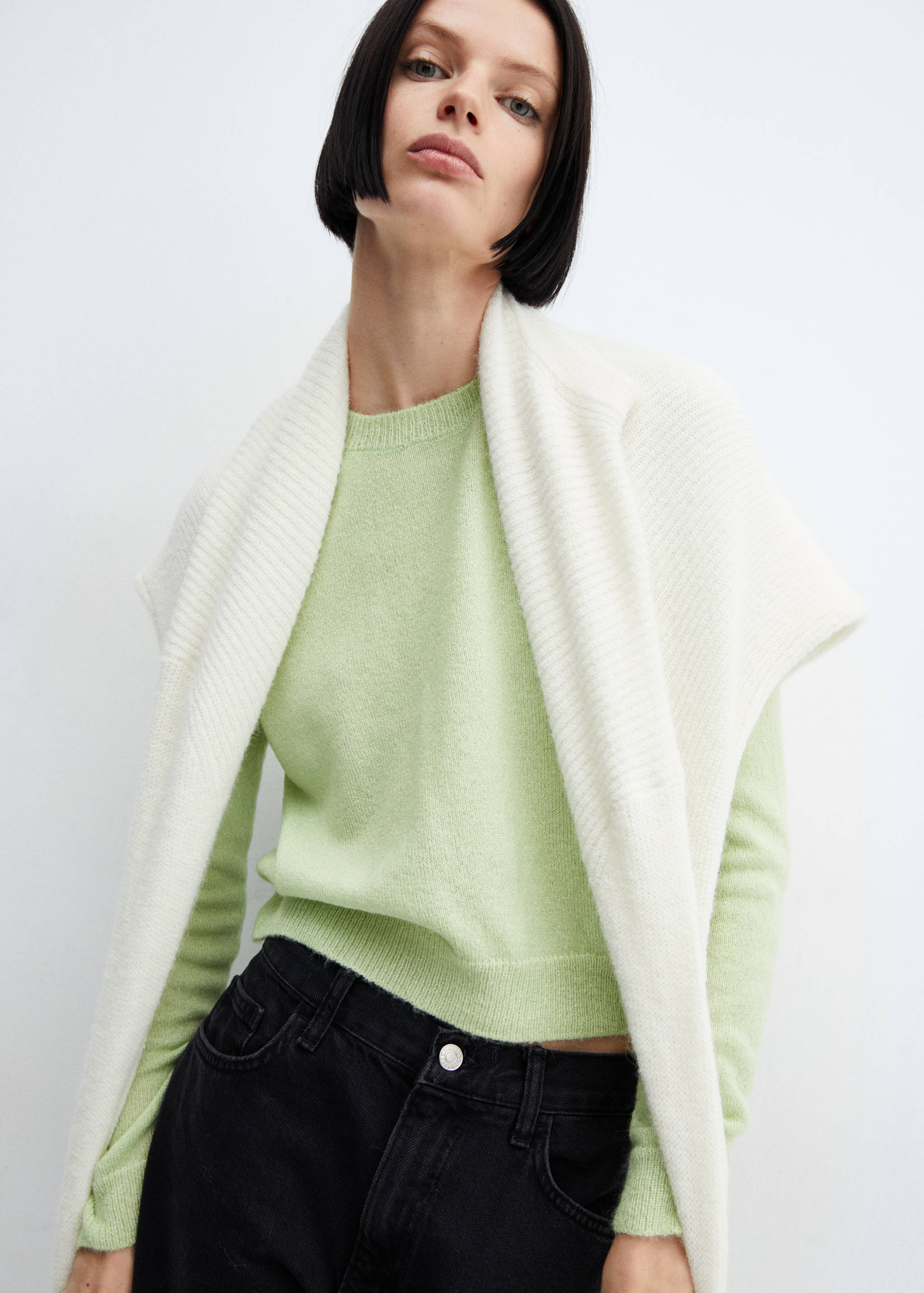 Pull en maille à col rond - Détail de l'article 2