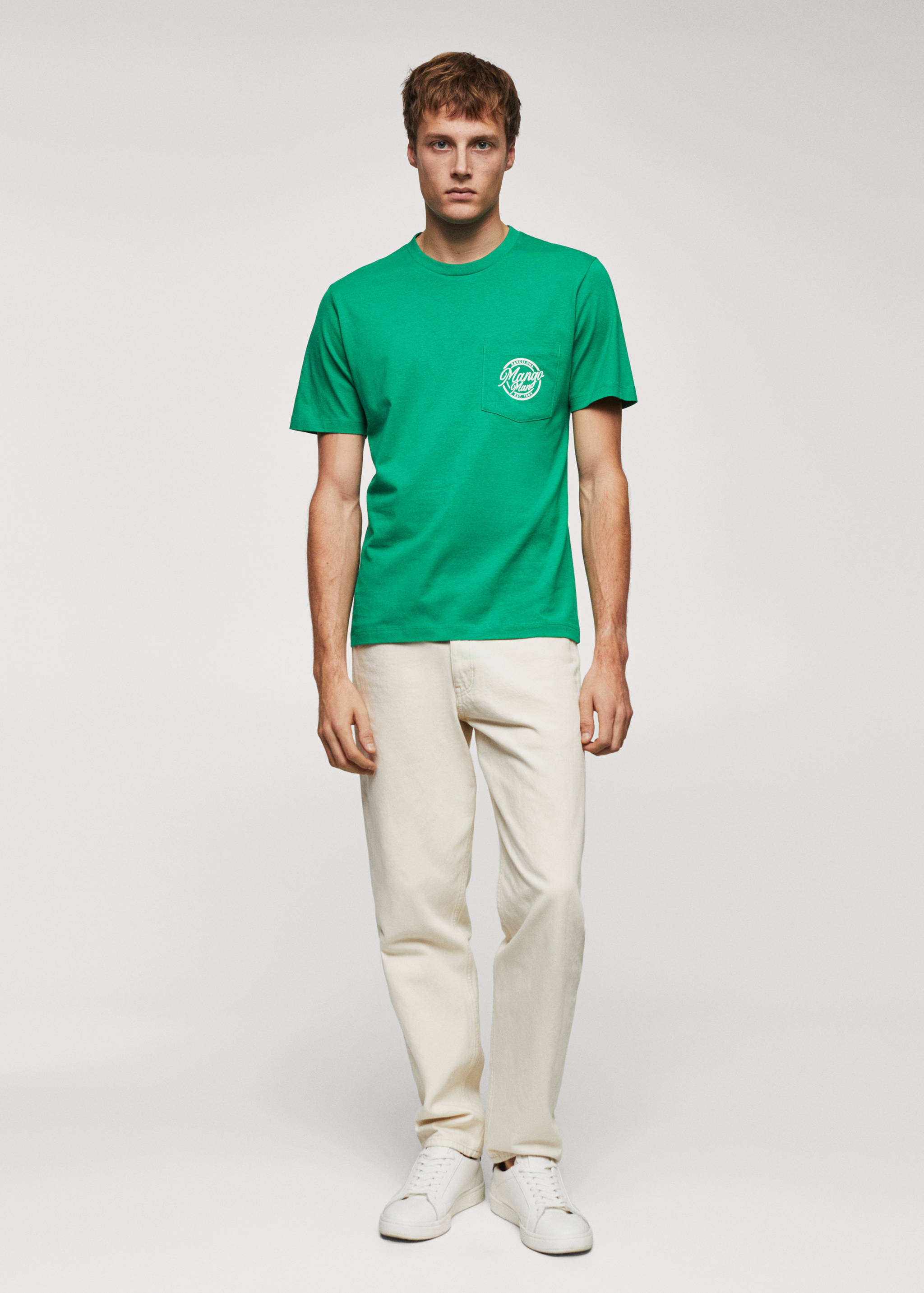 100% cotton t-shirt with logo - General plane
