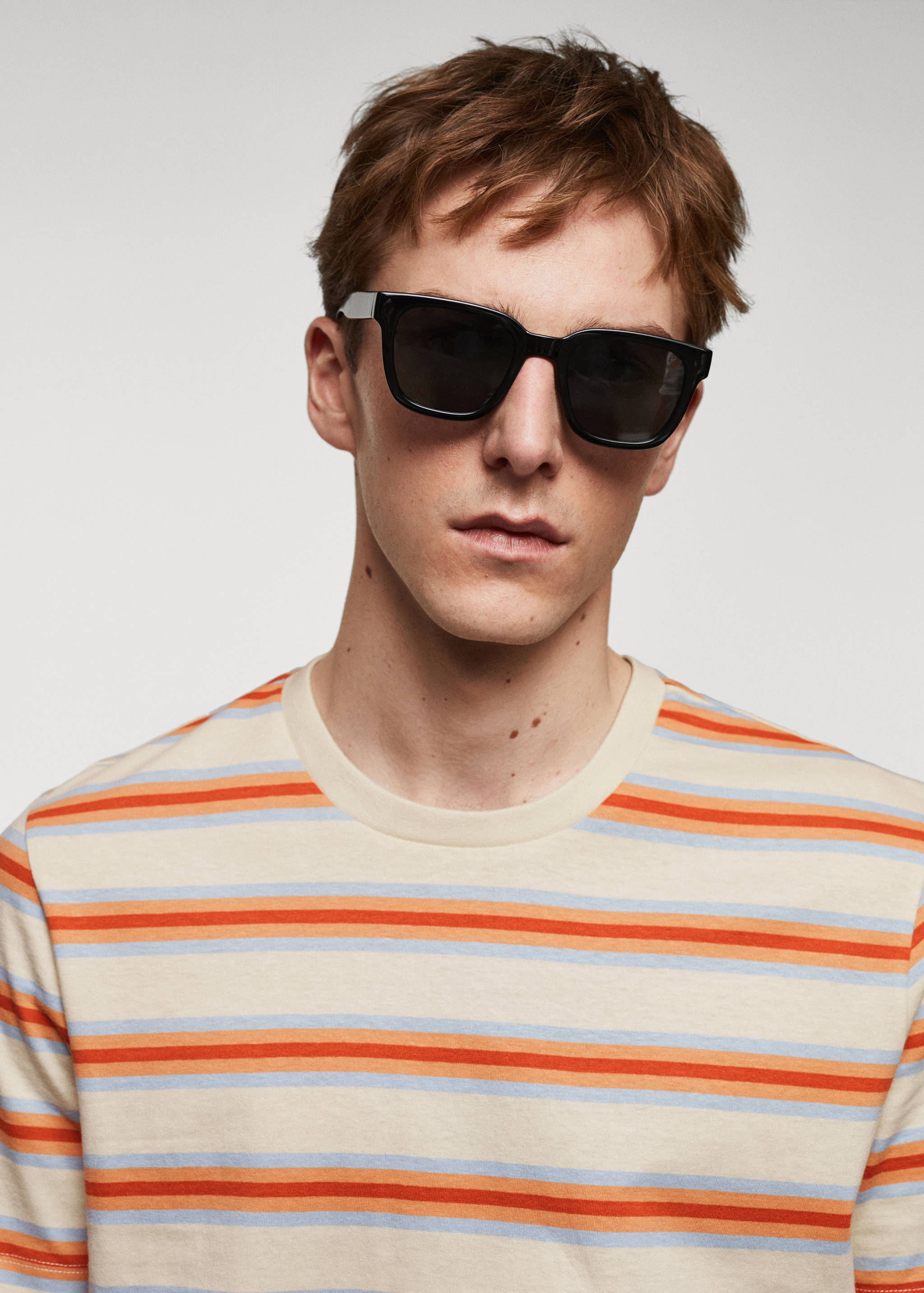 T-shirt 100 % coton rayures - Détail de l'article 1