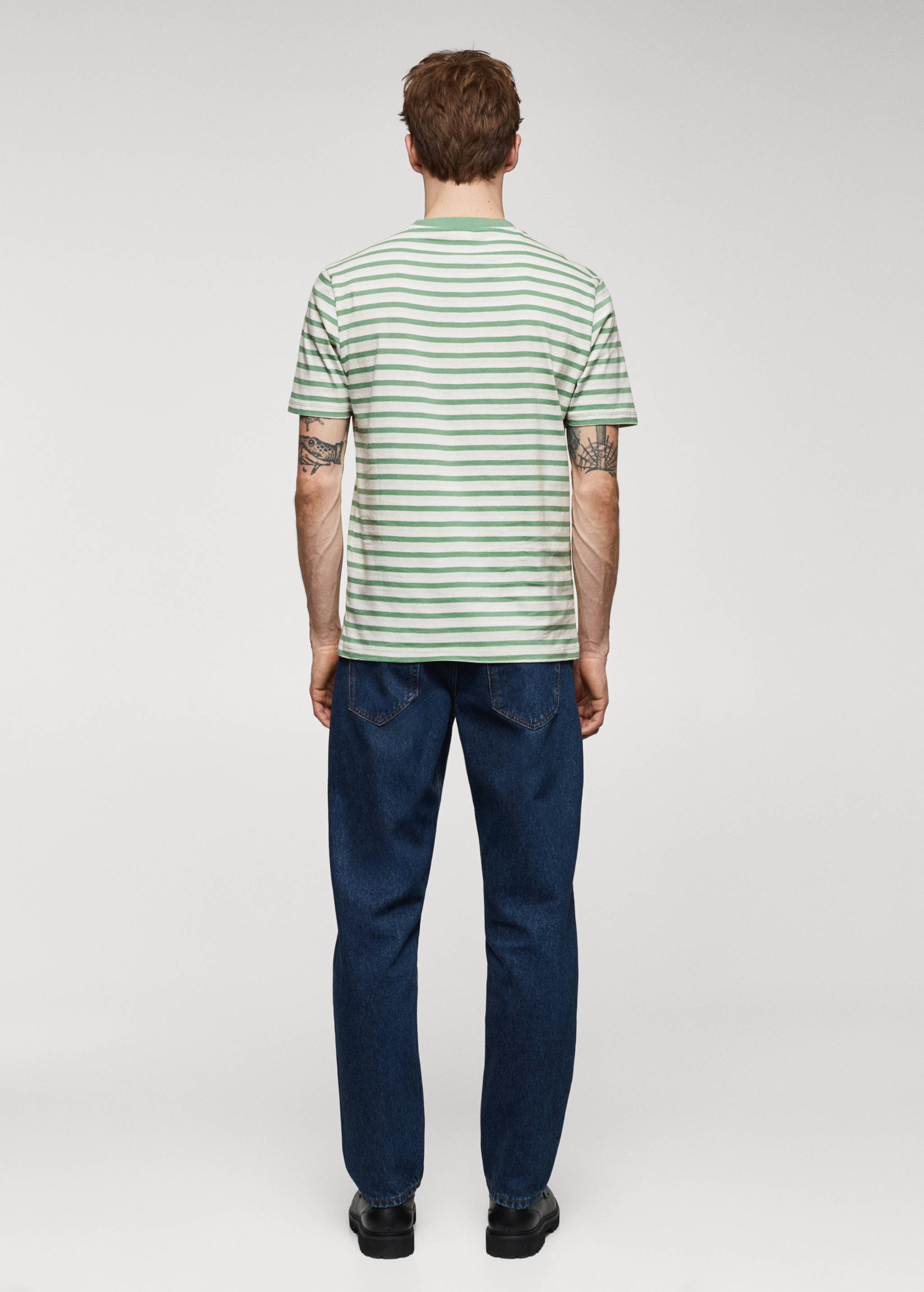 T-shirt 100 % coton imprimé - Verso de l’article