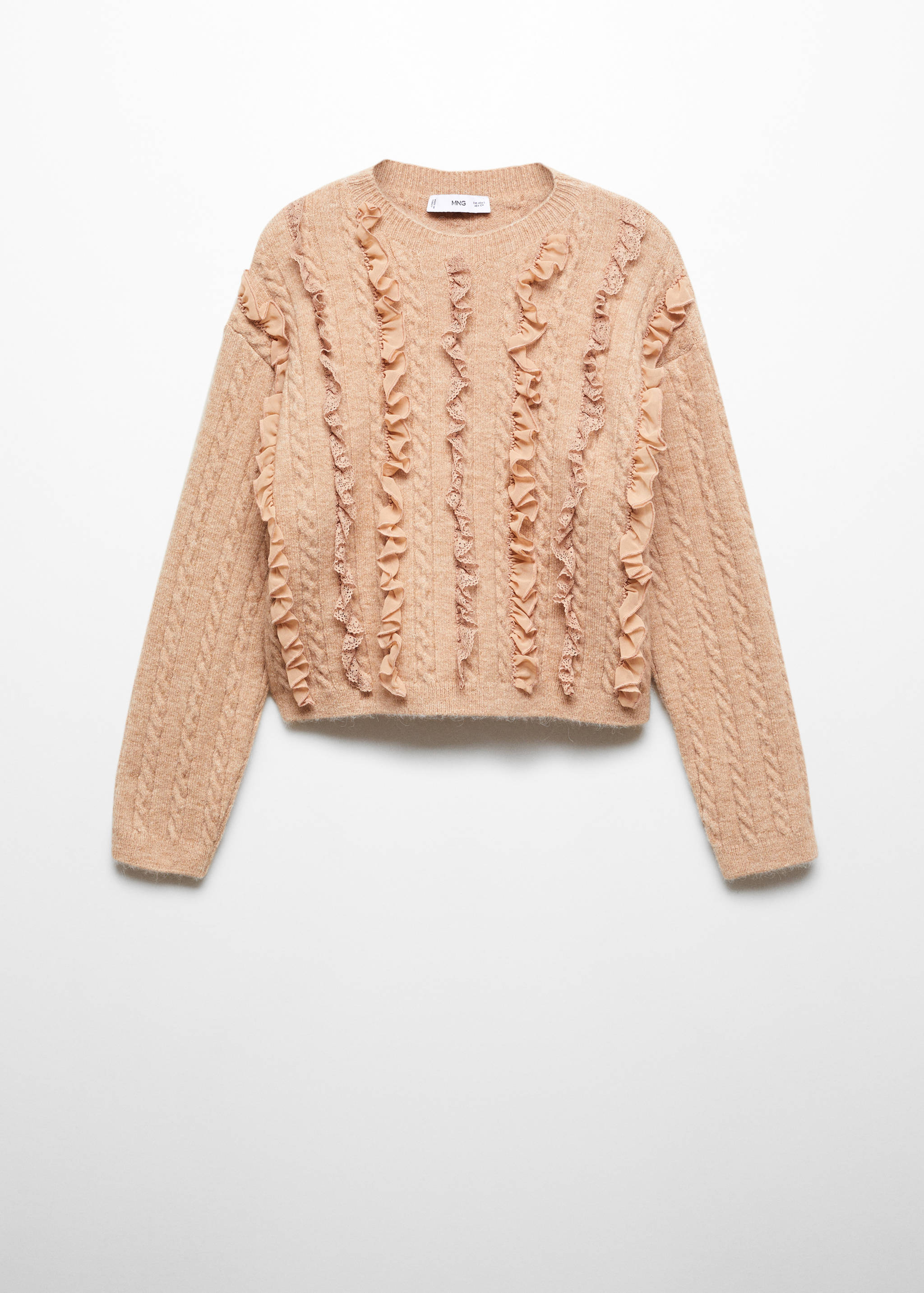 Jersey crop volantes - Artículo sin modelo