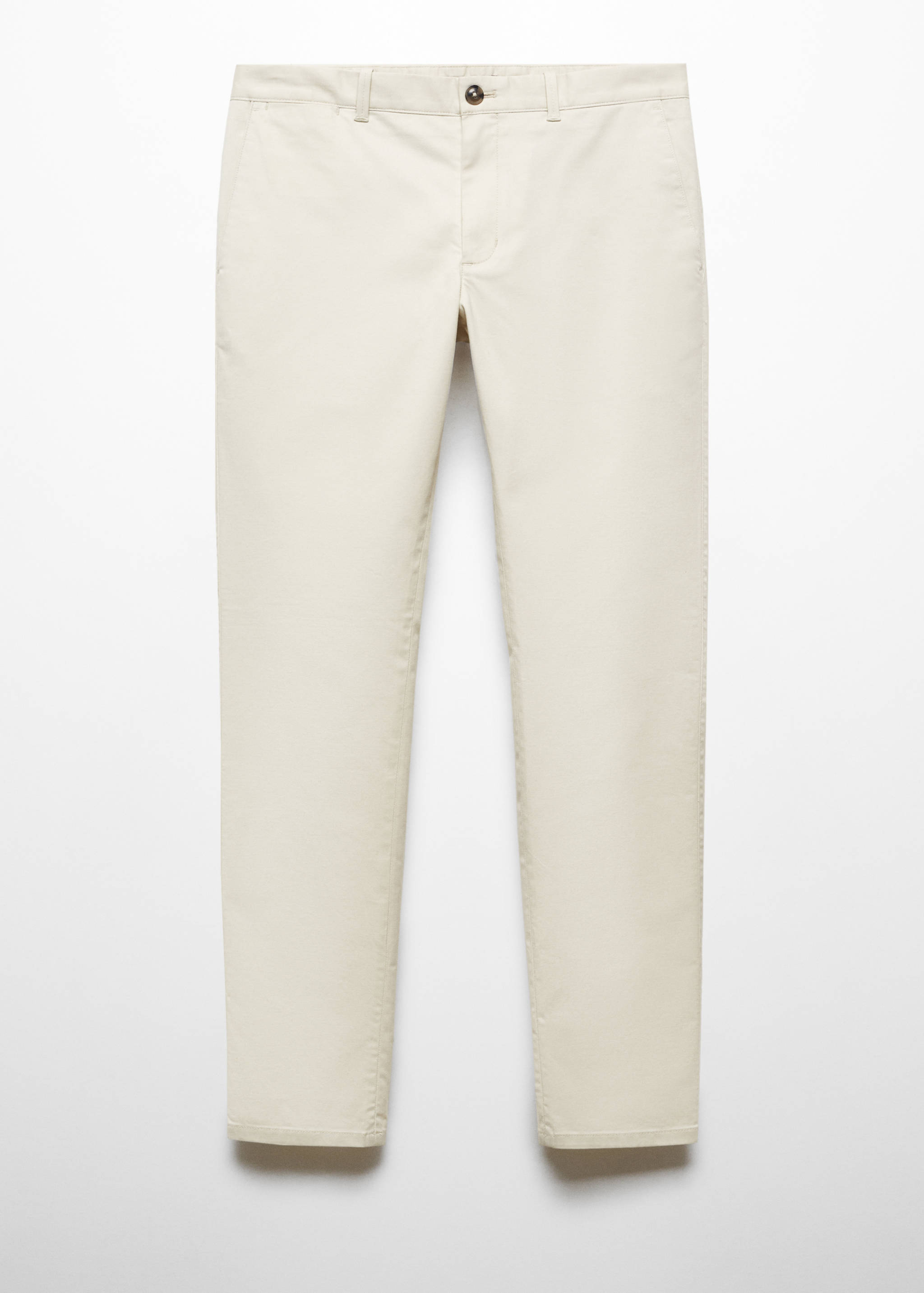 Slim fit serge chino pants - Article without model