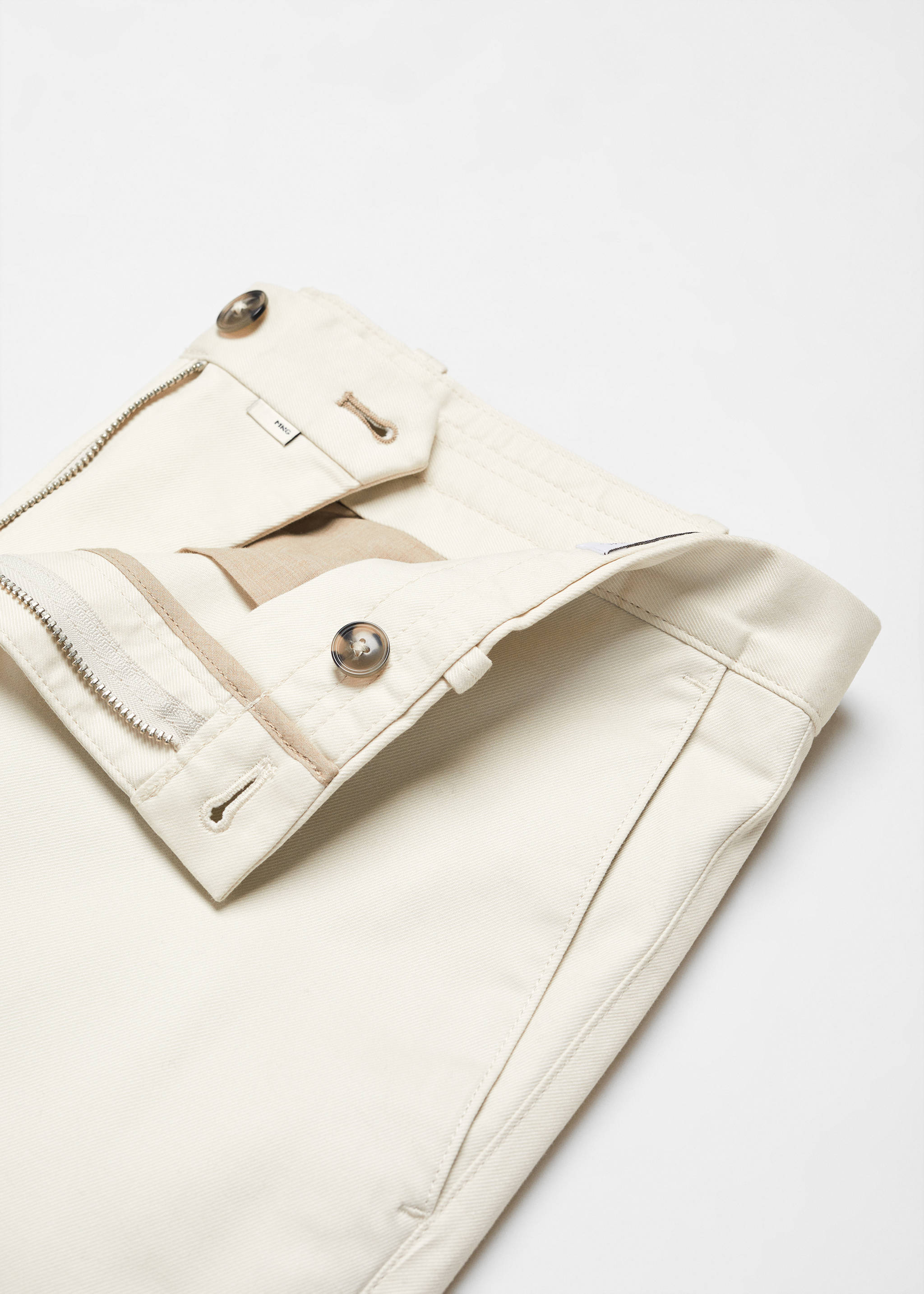Slim fit serge chino pants - Details of the article 8