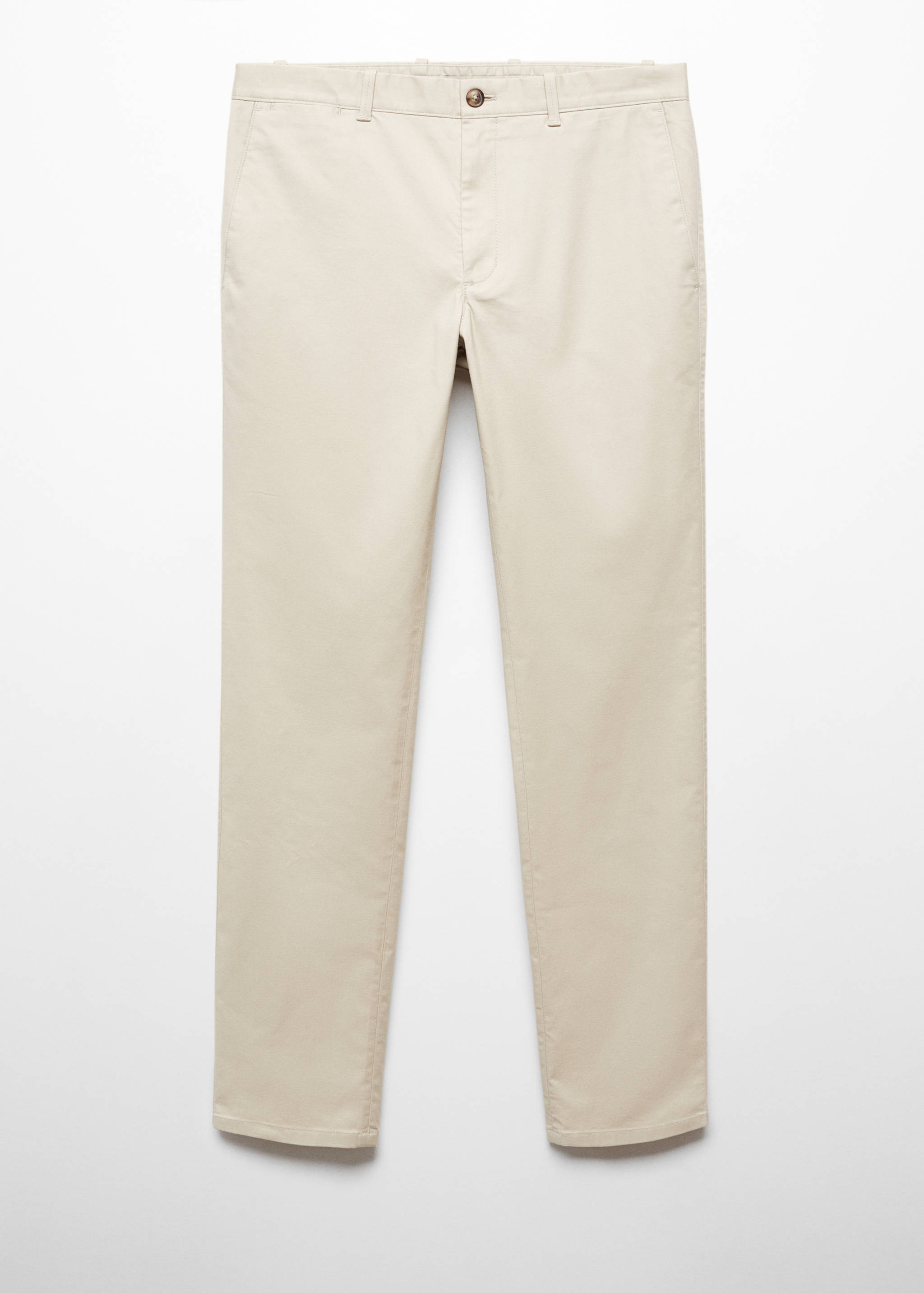 Slim fit serge chino pants - Article without model
