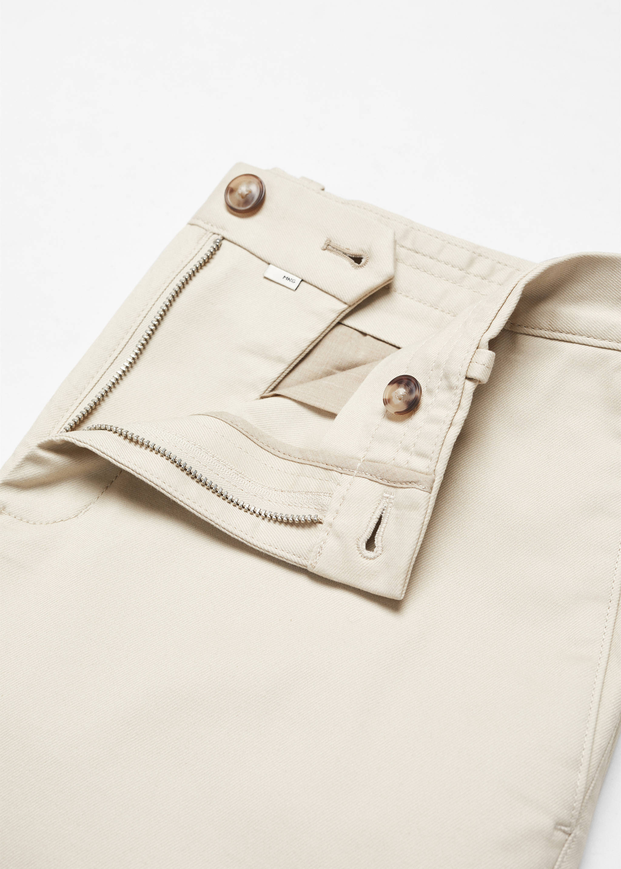 Slim fit serge chino pants - Details of the article 8