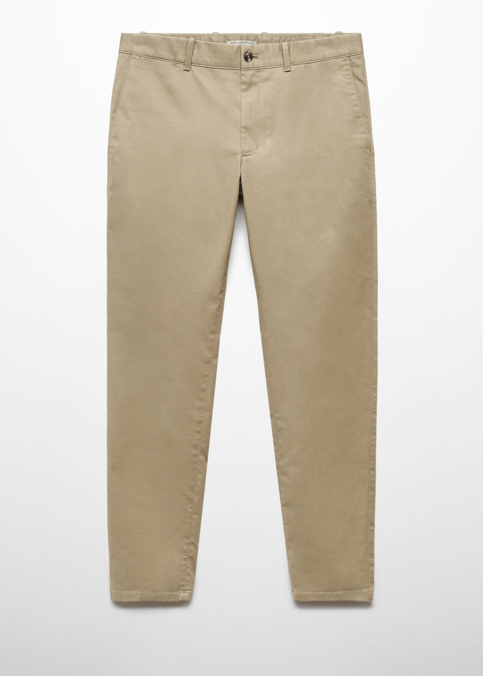 Slim fit serge chino pants - Article without model